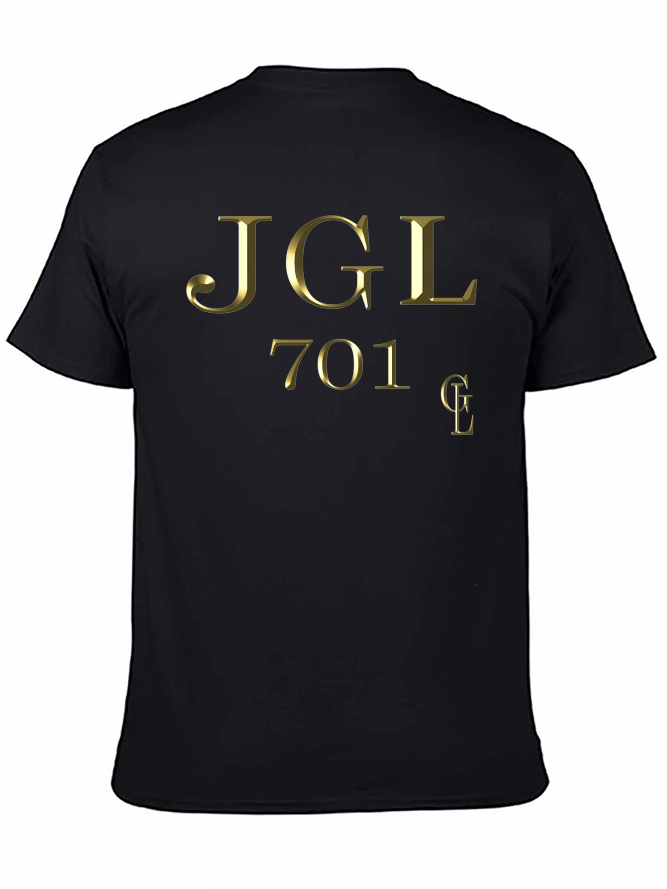 Black JGL 701 Graphic T-Shirt view 4