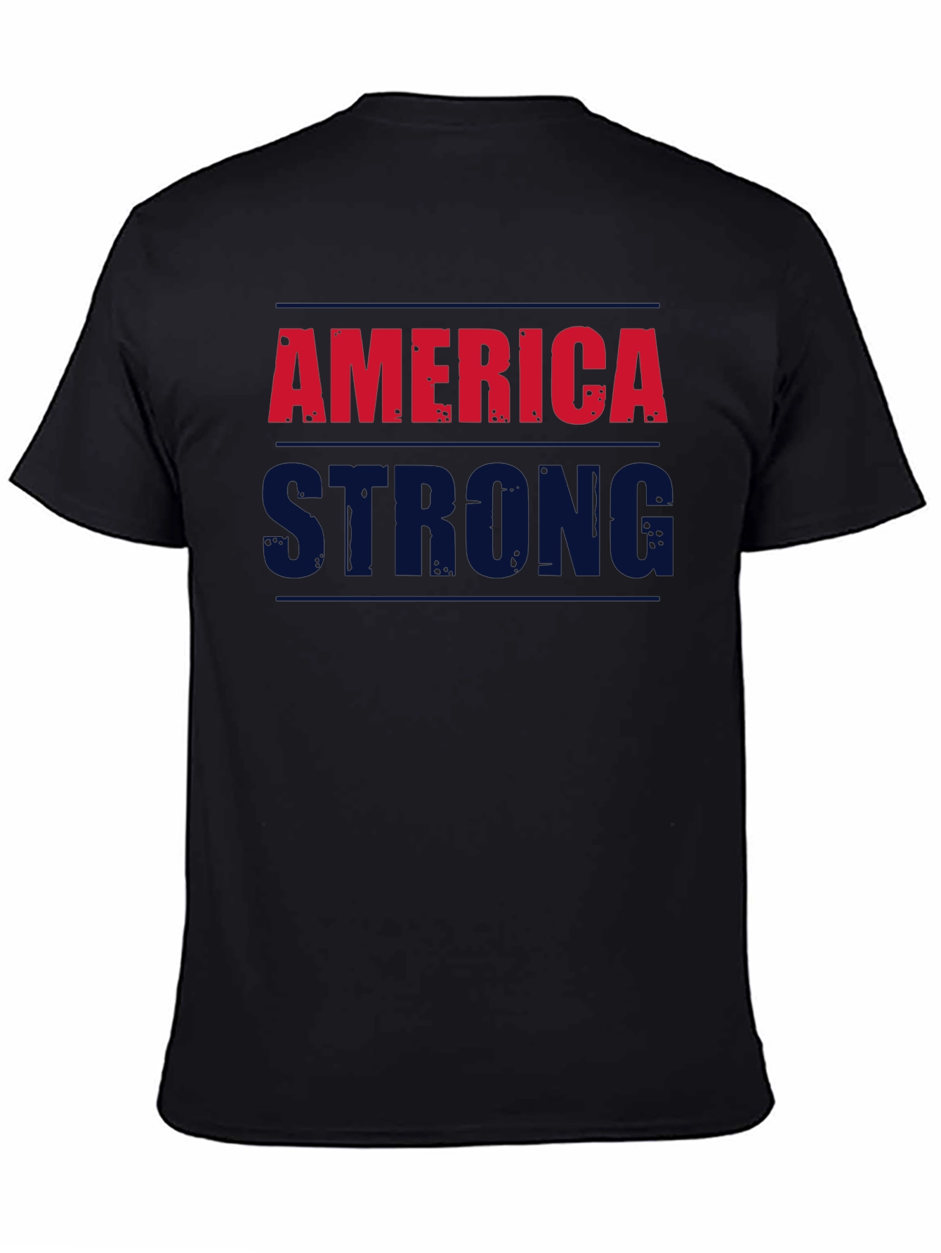 Black America Strong Graphic T-Shirt view 4
