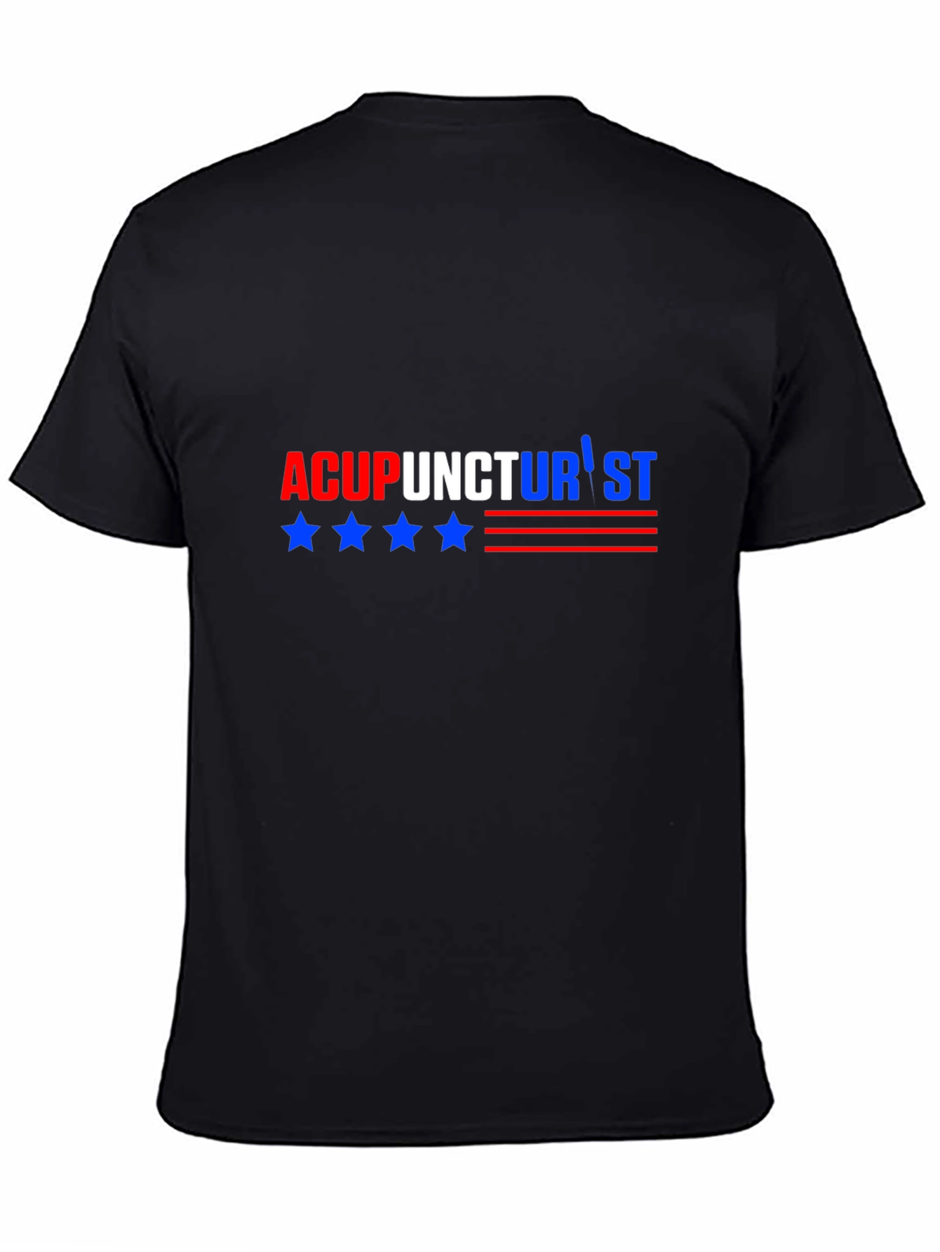 Acupuncturist Graphic T-Shirt - Patriotic Design - 4
