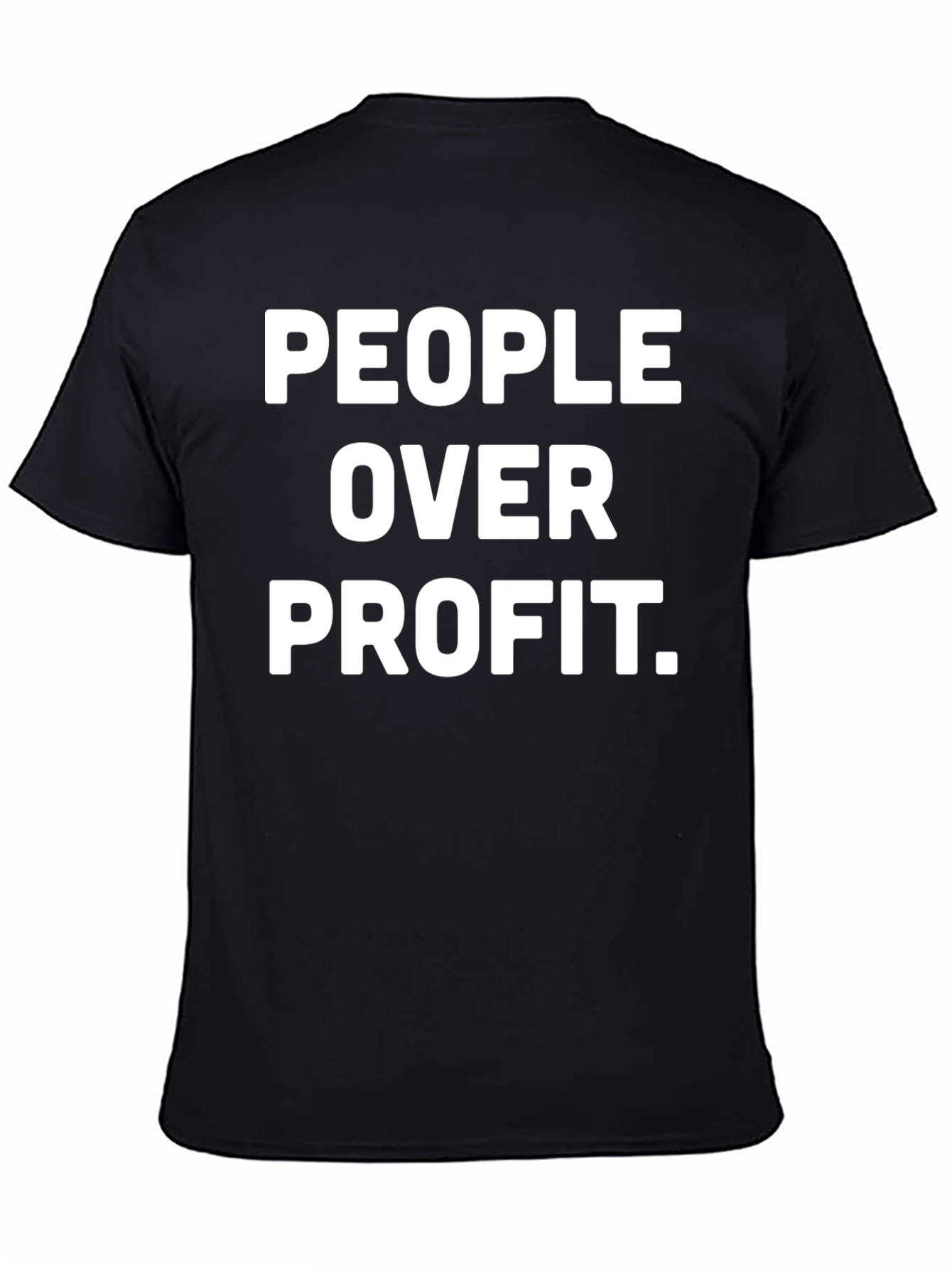 Black People Over Profit Graphic Tee view 4