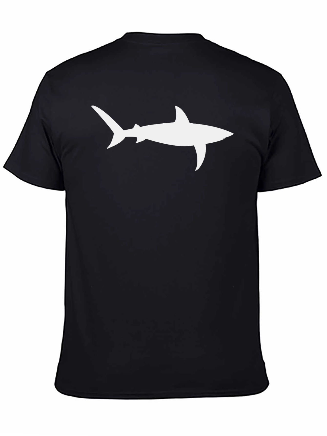 Black Shark Graphic Tee - Black view 4