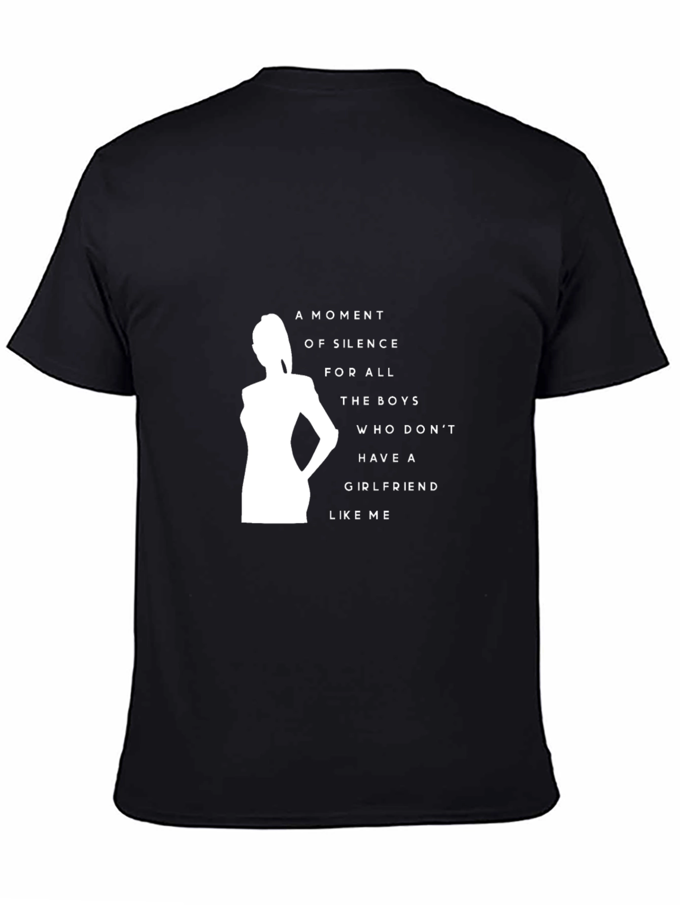Black Moment of Silence Graphic Tee - Black view 4