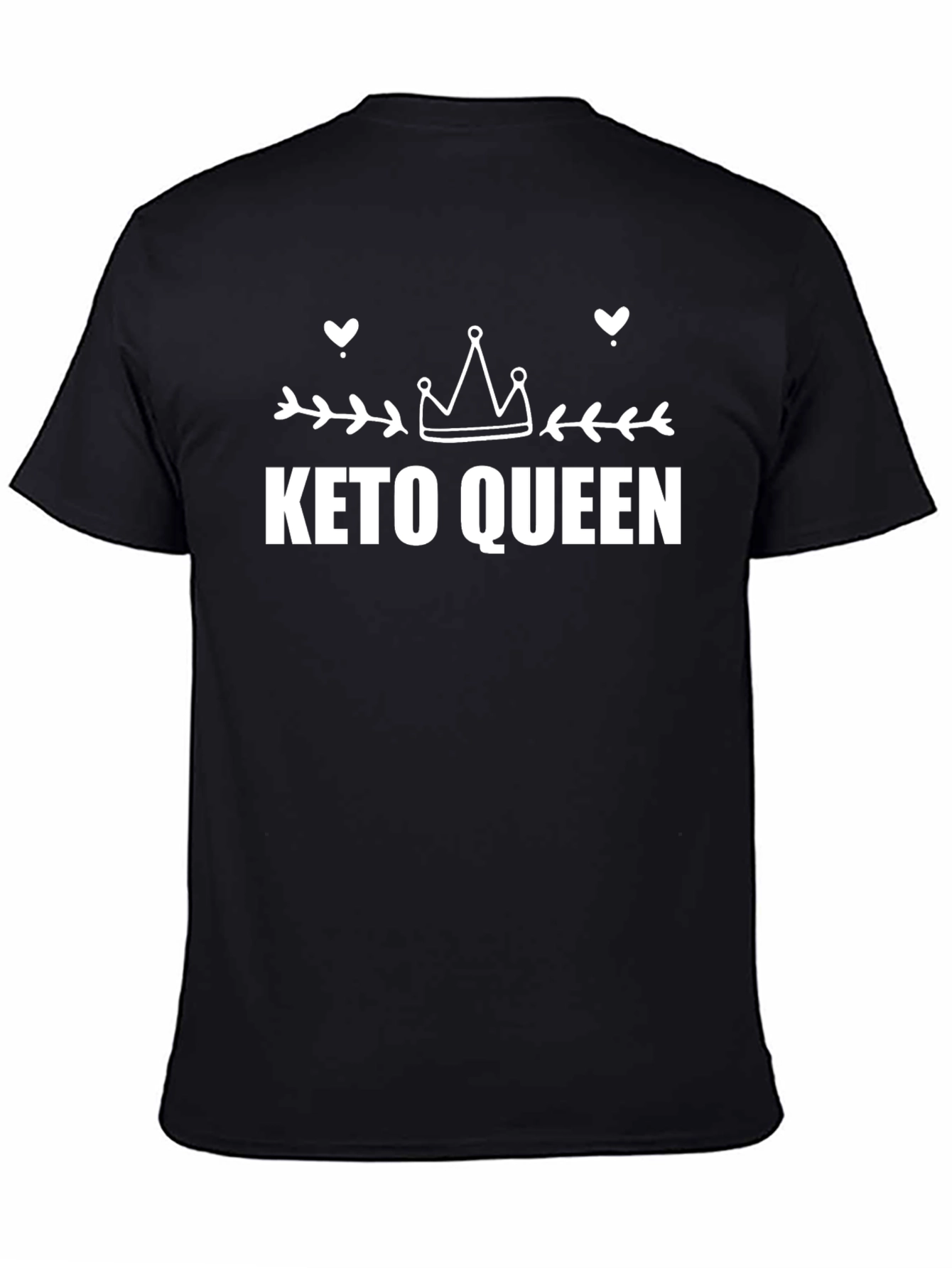 Keto Queen Black T-Shirt - 4