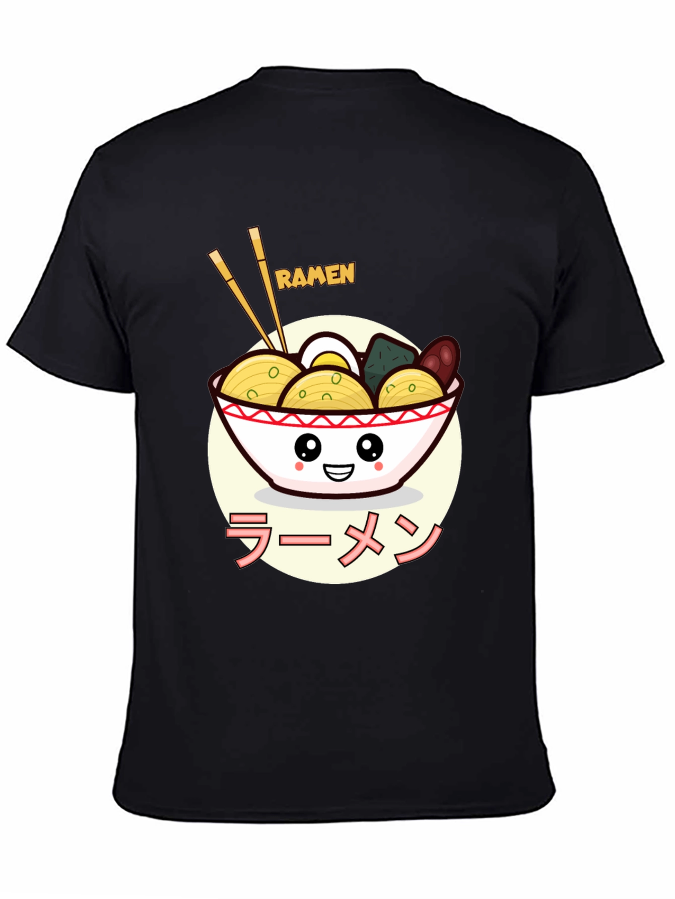Ramen Bowl Graphic Tee - Cute Anime Food T-Shirt - 4