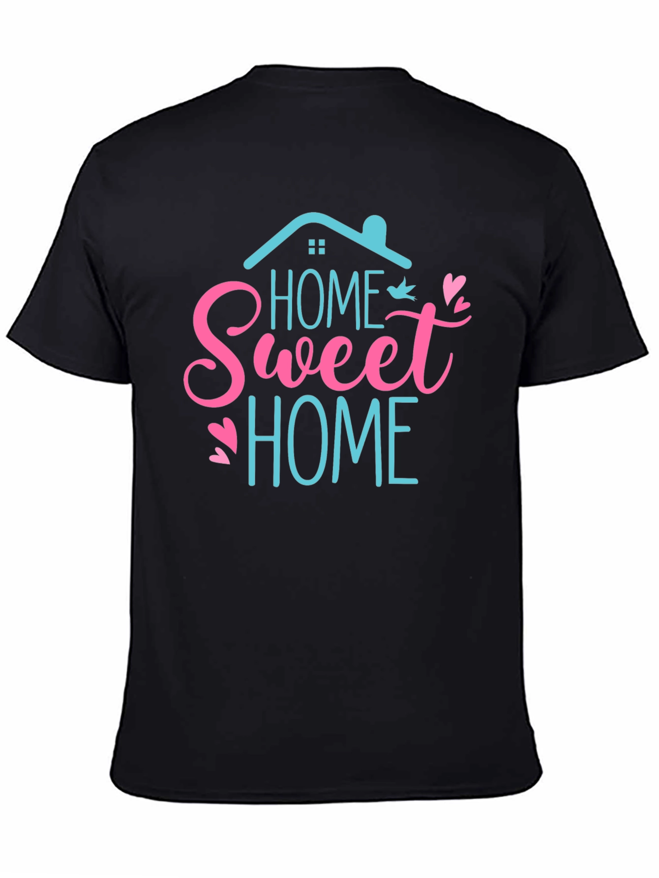 Black Home Sweet Home Graphic Tee - Comfort Fit view 4