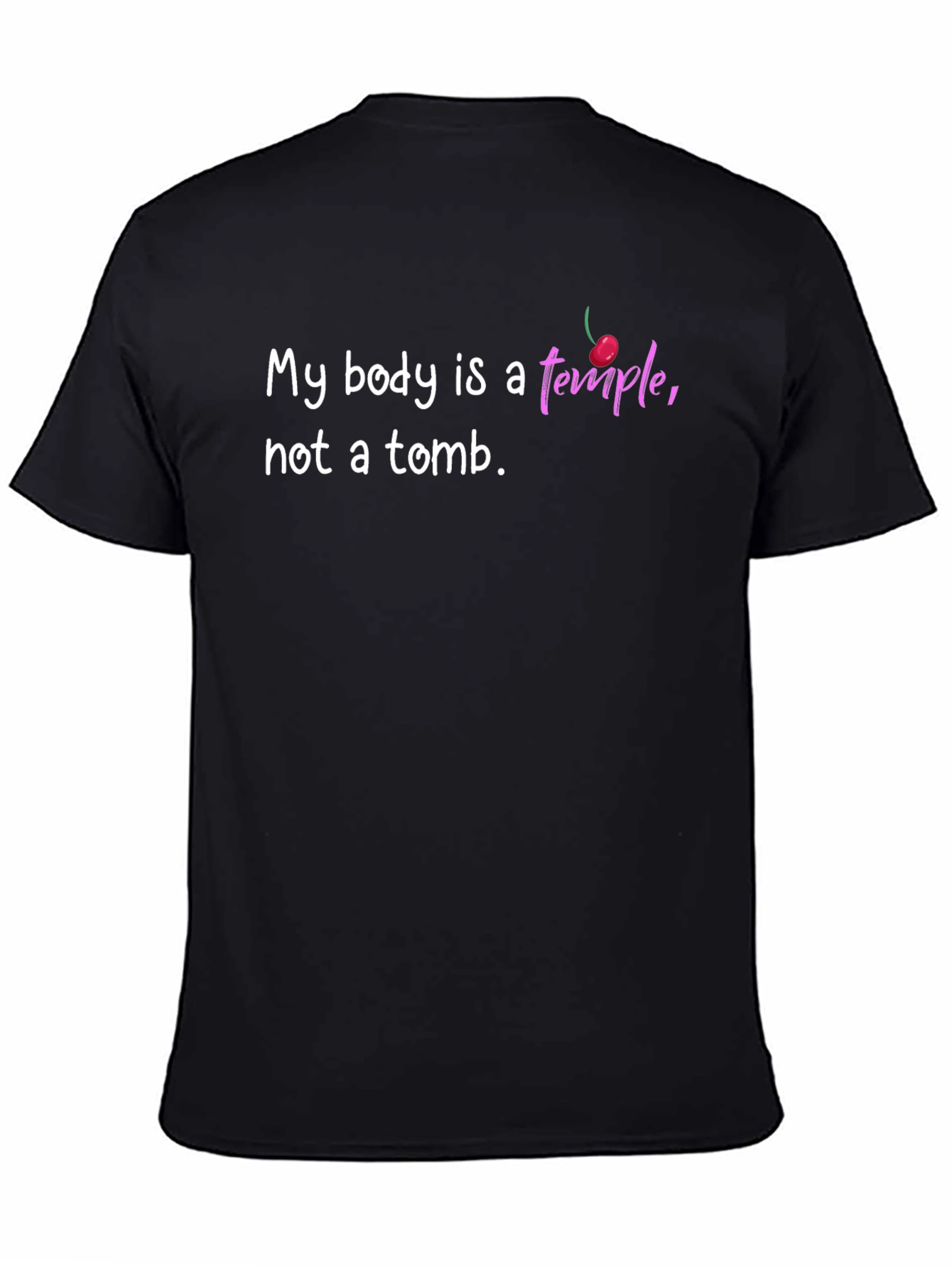 Black My Body is a Temple Graphic Tee view 4