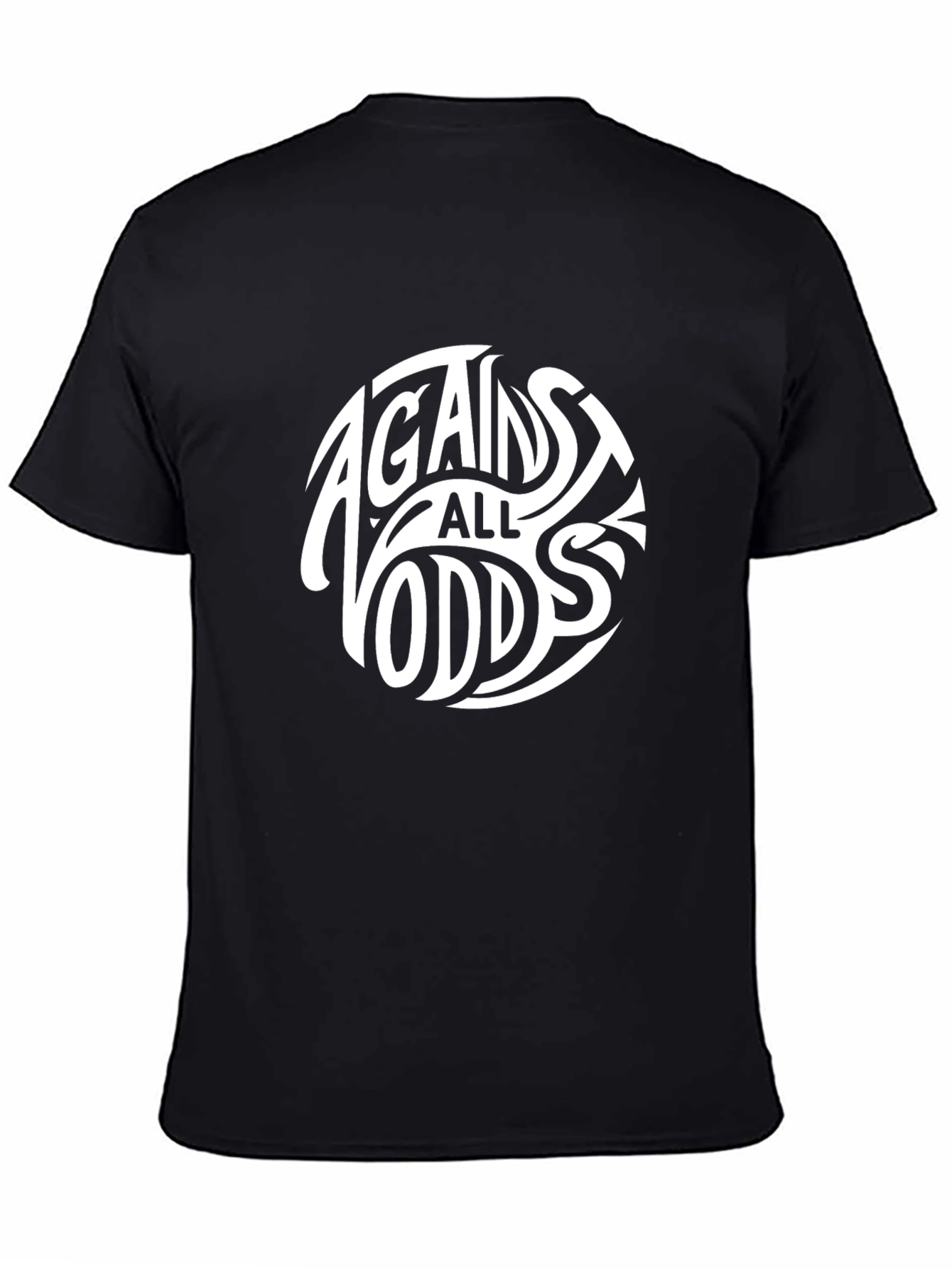 Against All Odds Graphic Tee - Bold Statement Shirt - 4
