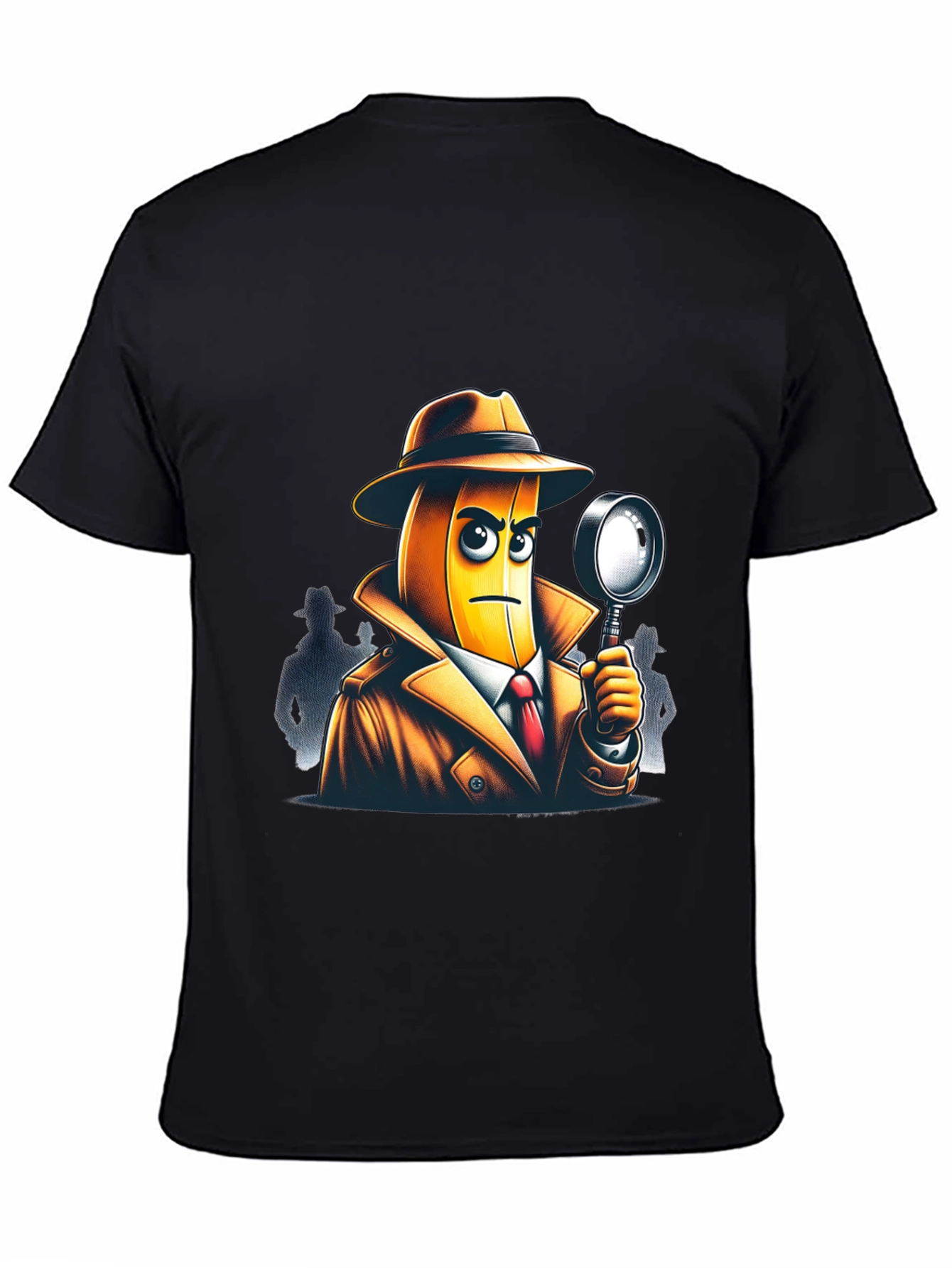 Black Banana Detective T-Shirt view 4