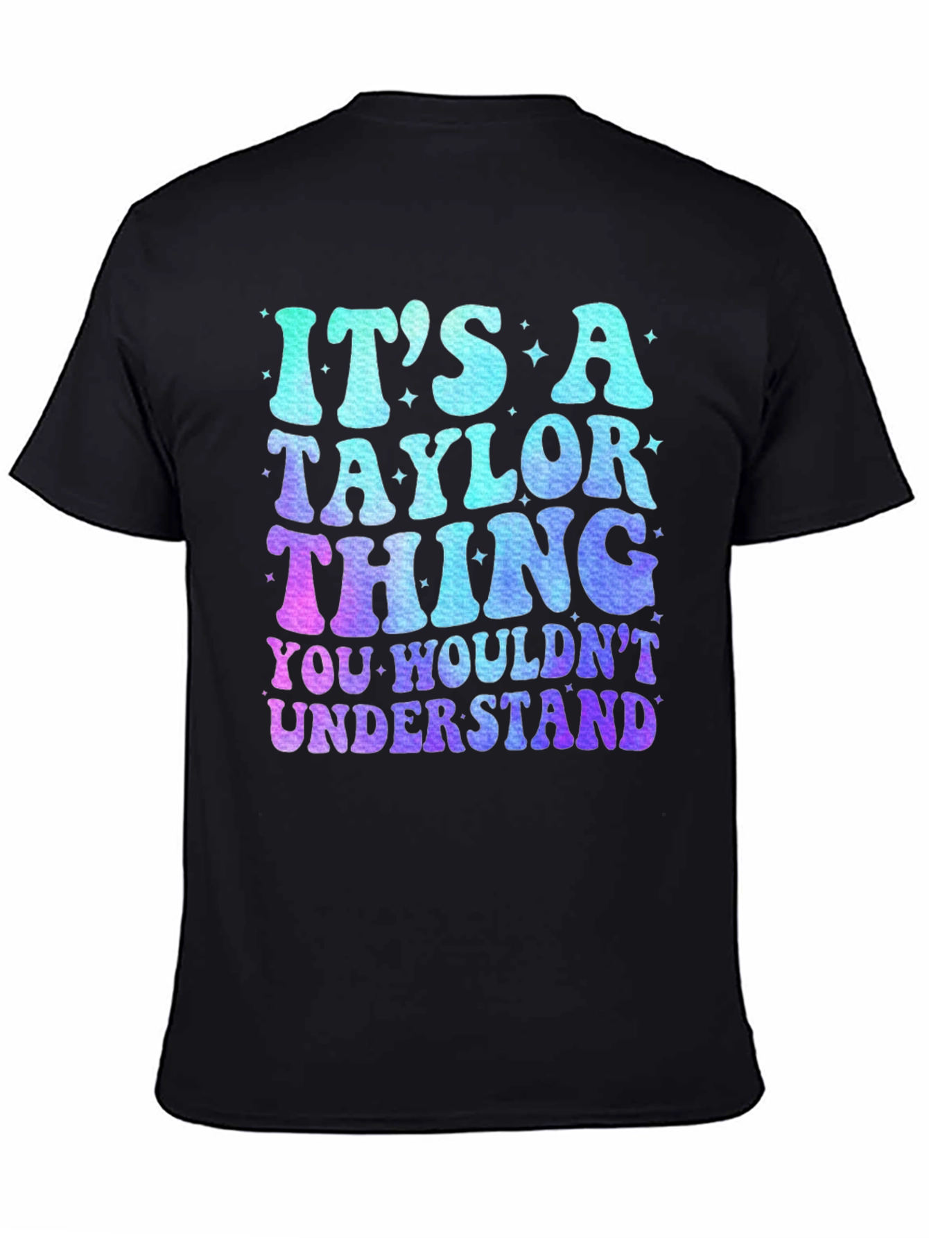 Black It's a Taylor Thing T-Shirt view 4