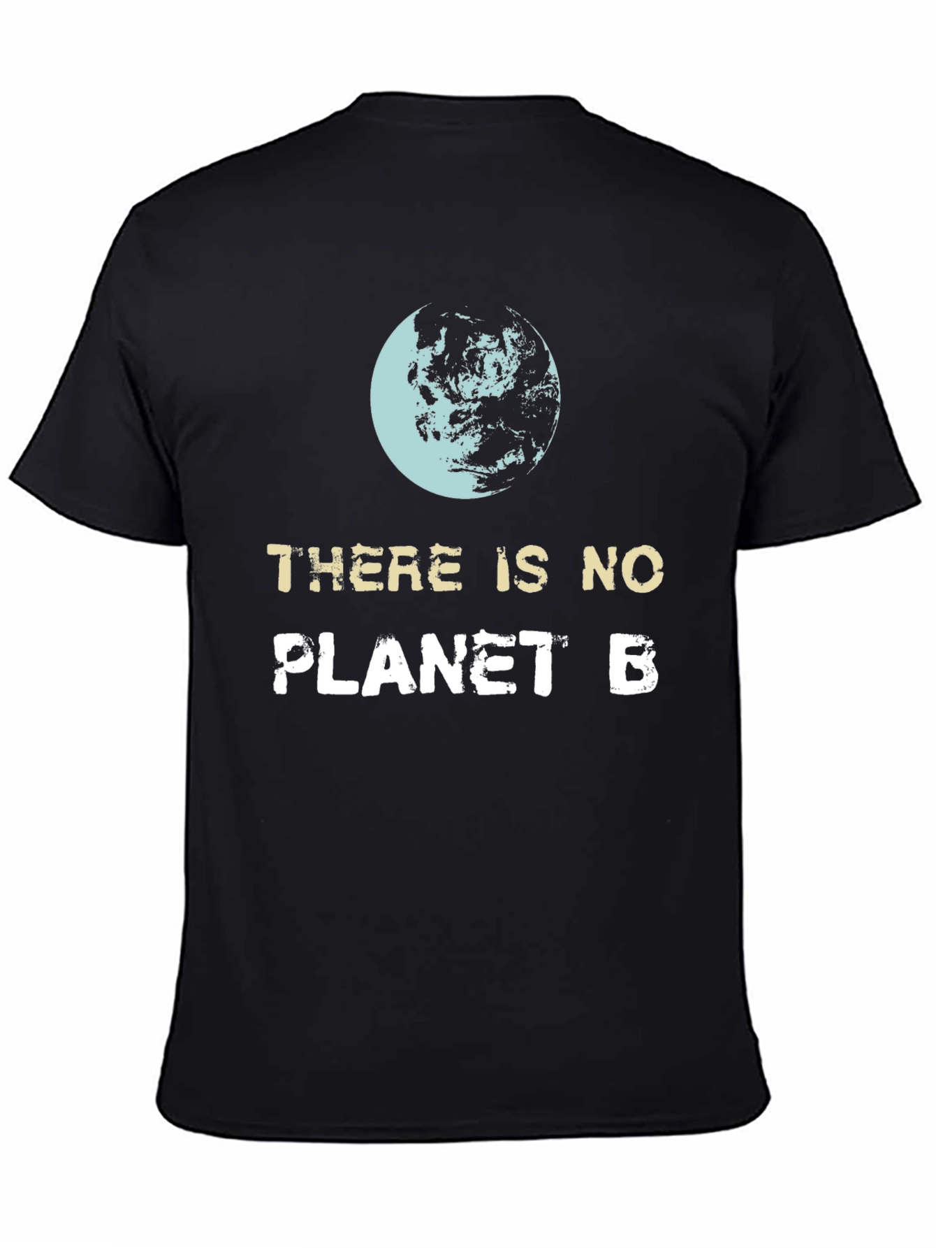 Black There Is No Planet B Graphic T-Shirt view 4
