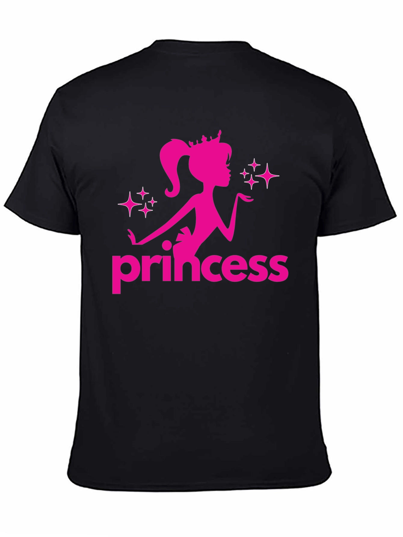 Black Princess Graphic Tee - Fun Fashion view 4