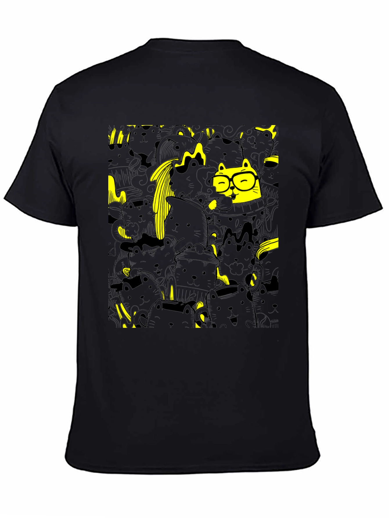 Cool Cats T-Shirt - Black - 4