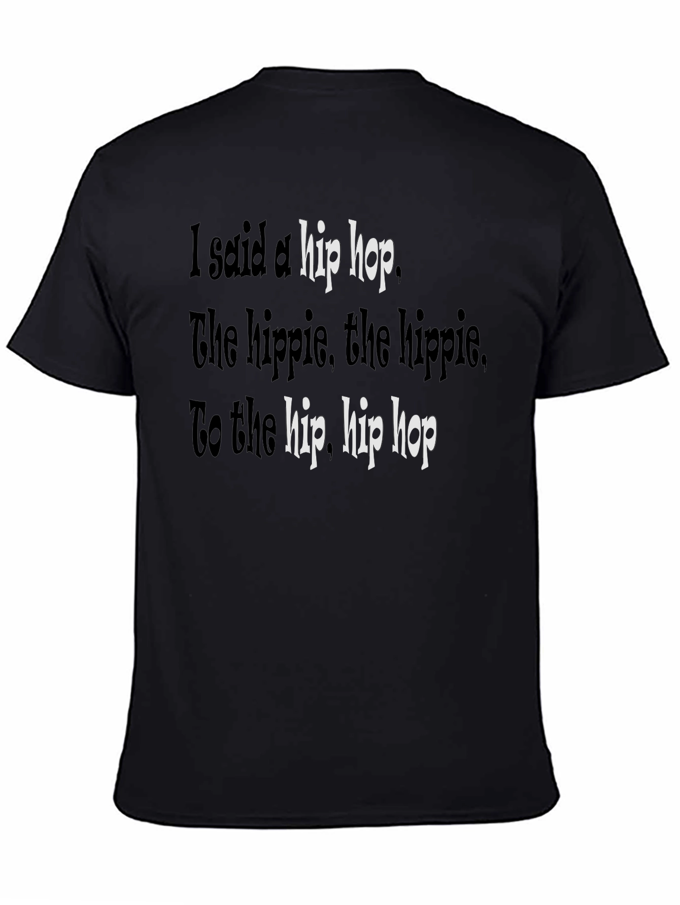 Hip Hop Lyric T-Shirt - Iconic 80s Style - 4