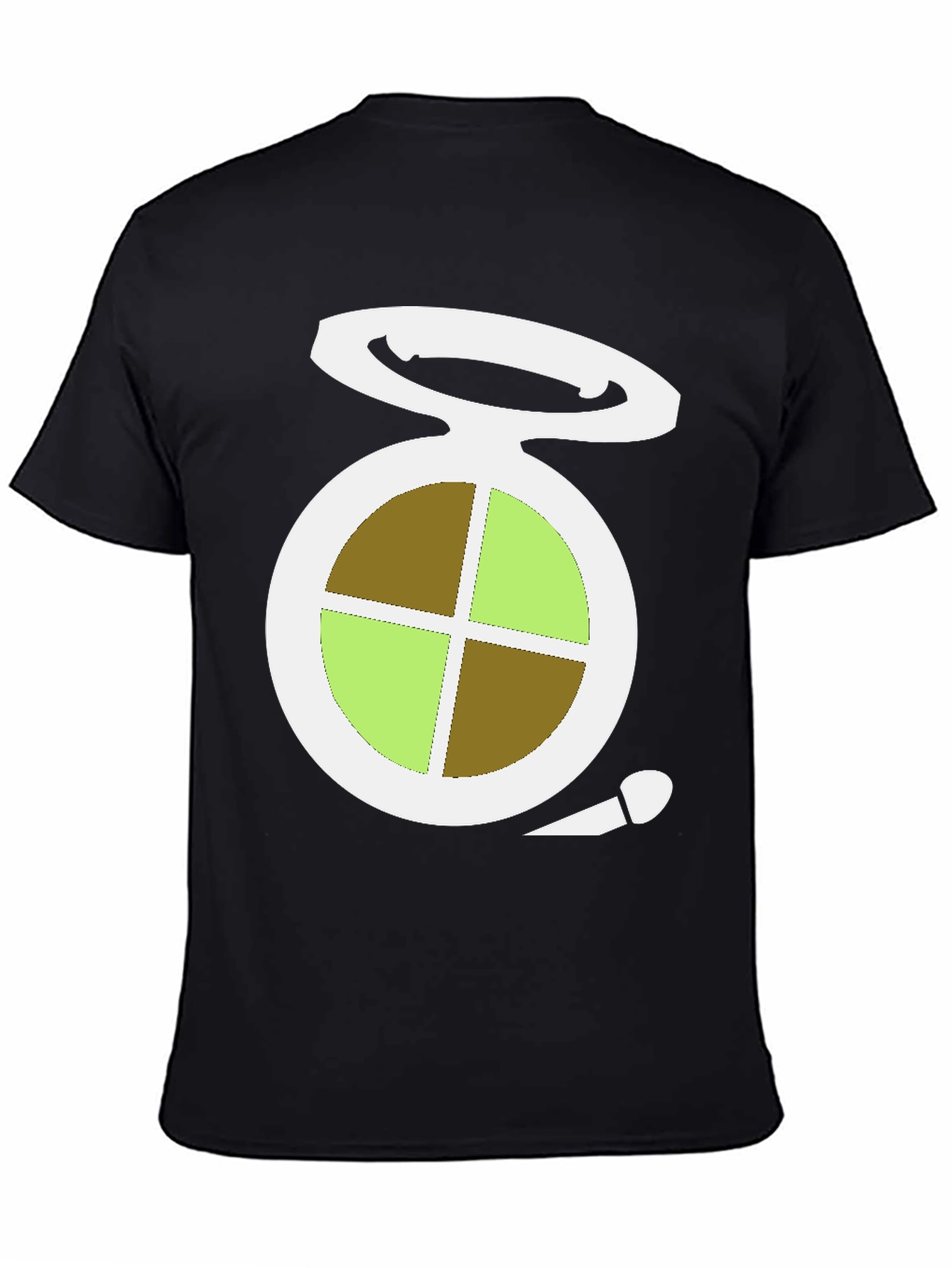 Black Makeup Palette Graphic Tee - Stylish Beauty Lover's Shirt view 4