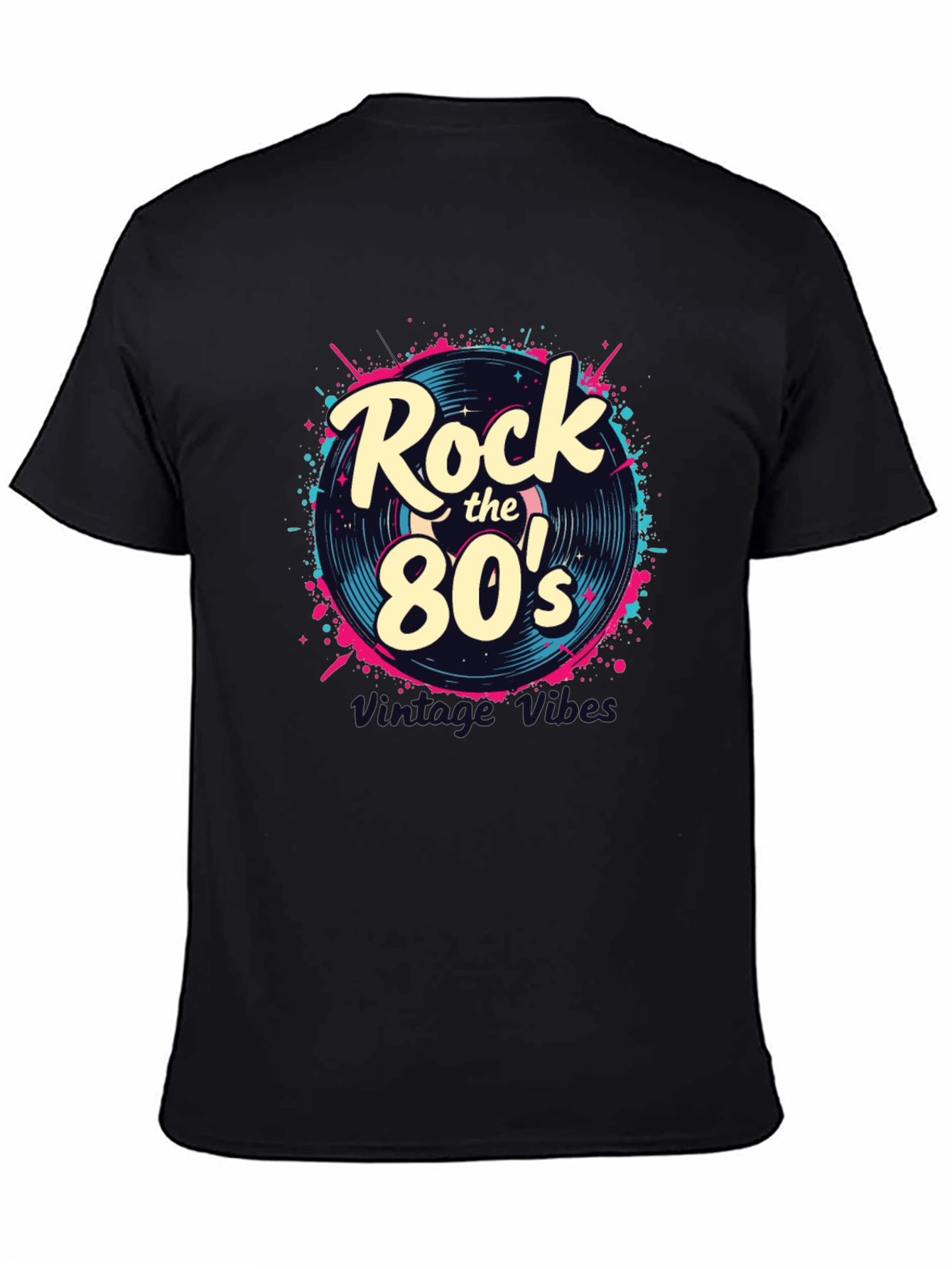 Black Rock the 80's Vintage Graphic Tee view 4