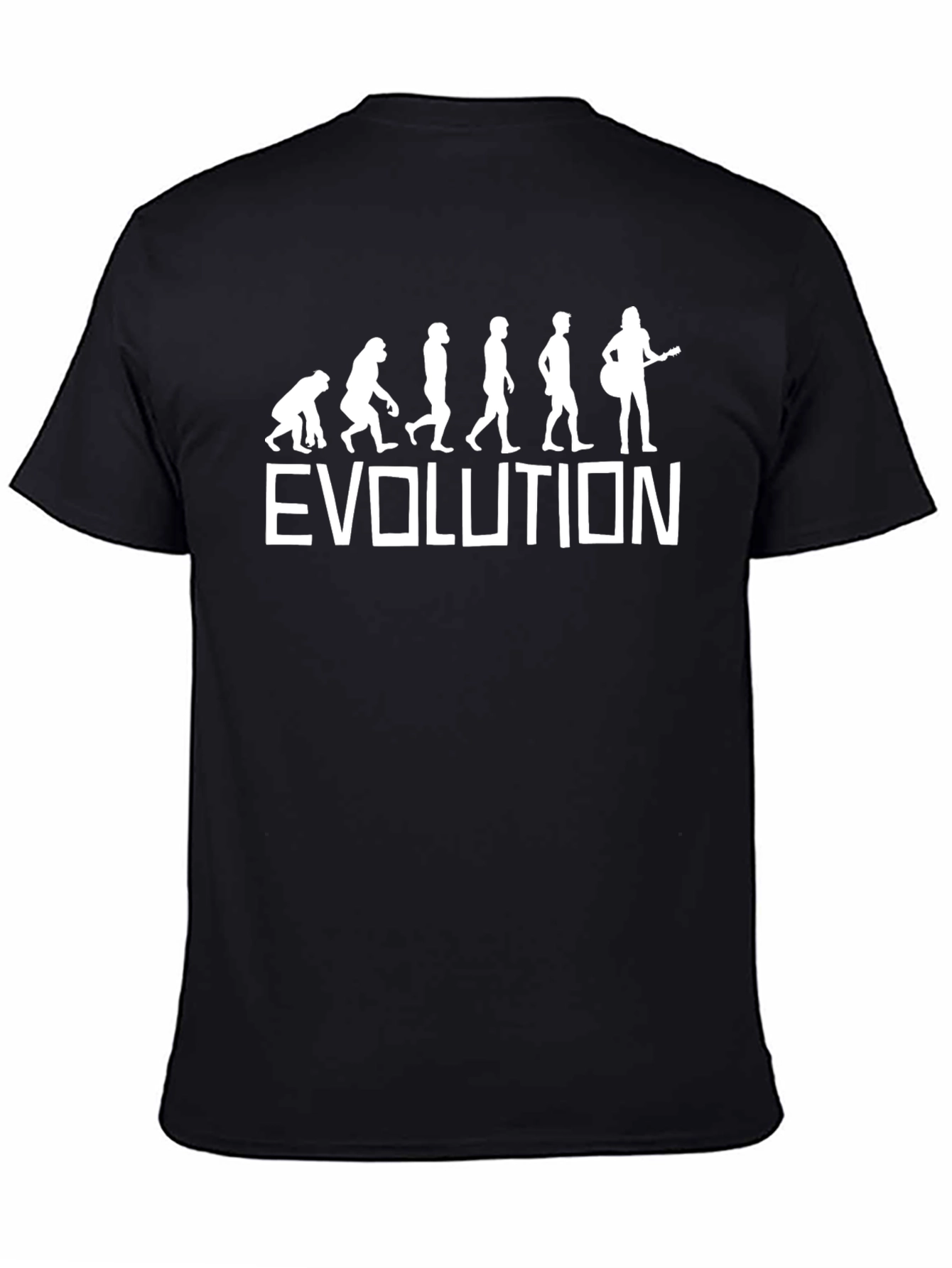 Evolution Guitarist T-Shirt - Black, Cotton Blend - 4