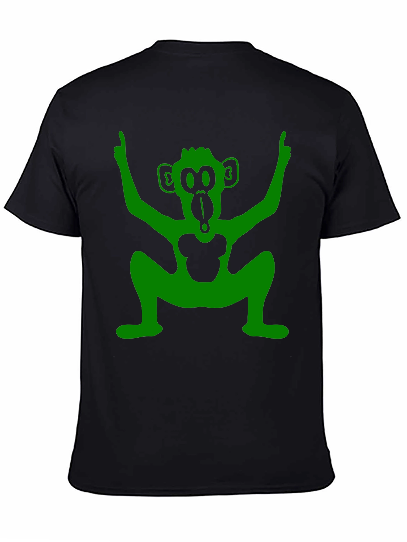 Black Funky Monkey Graphic Tee - Black T-Shirt view 4