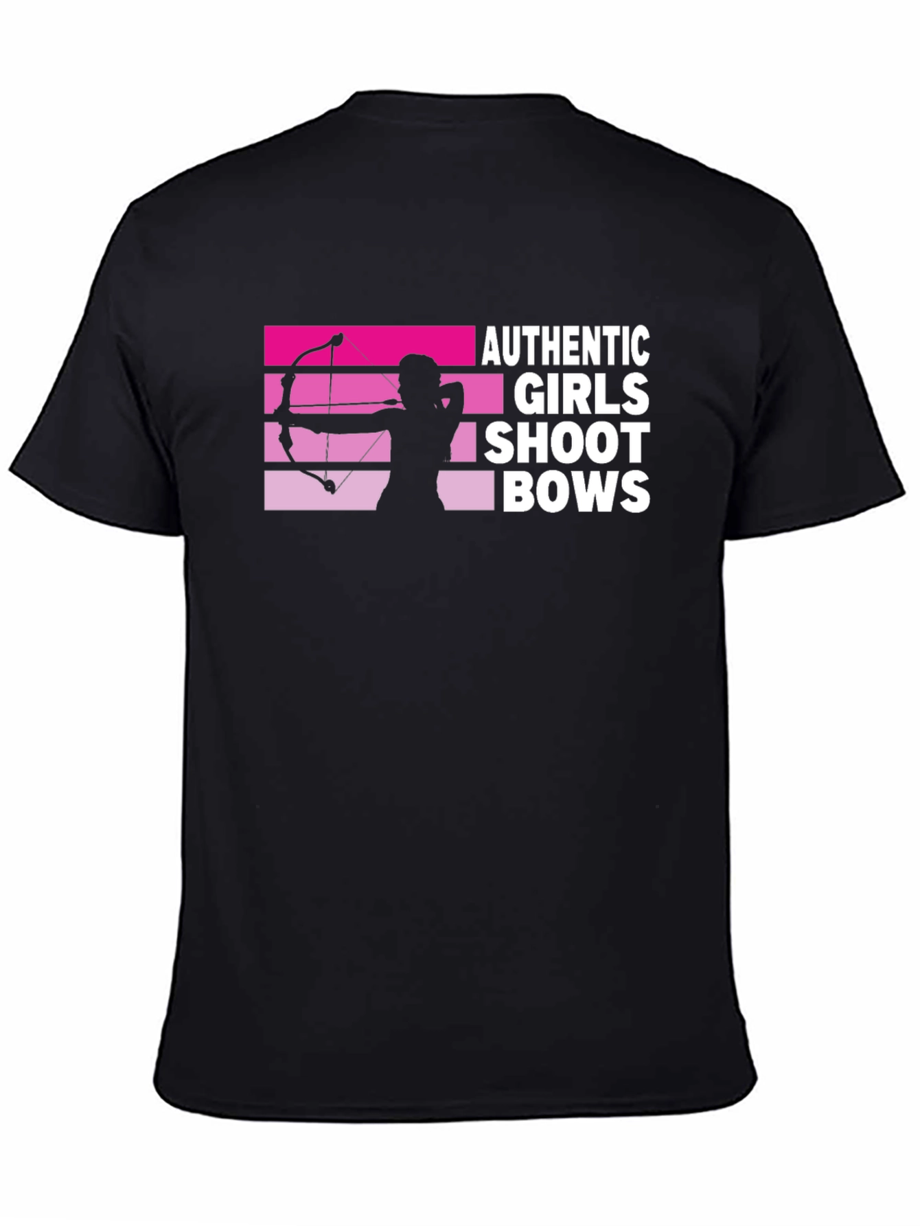 Black Girls Shoot Bows T-Shirt - Archery Tee view 4