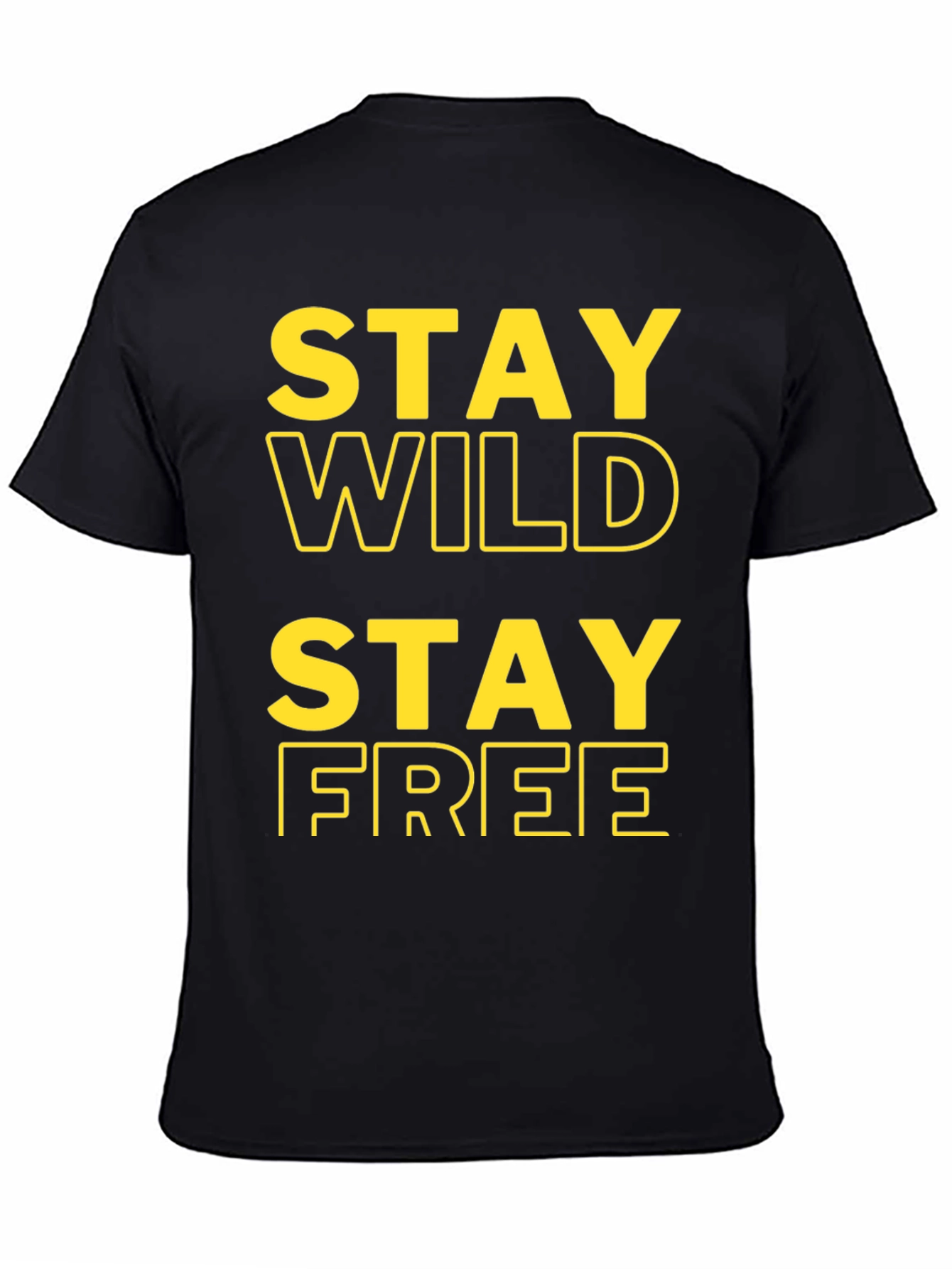 Stay Wild Stay Free Graphic Tee - 4