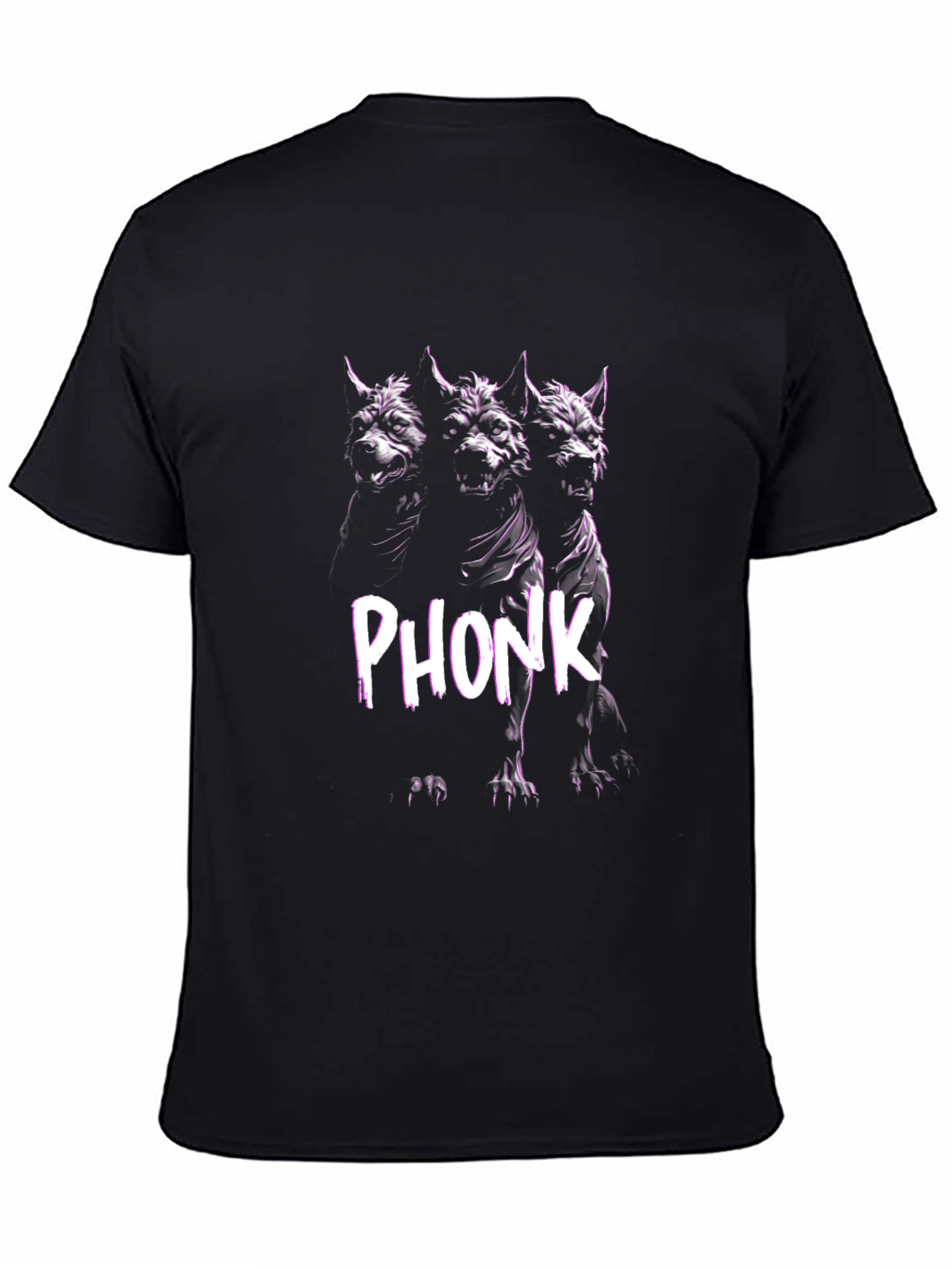 Phonk Cerberus Graphic T-Shirt - 4