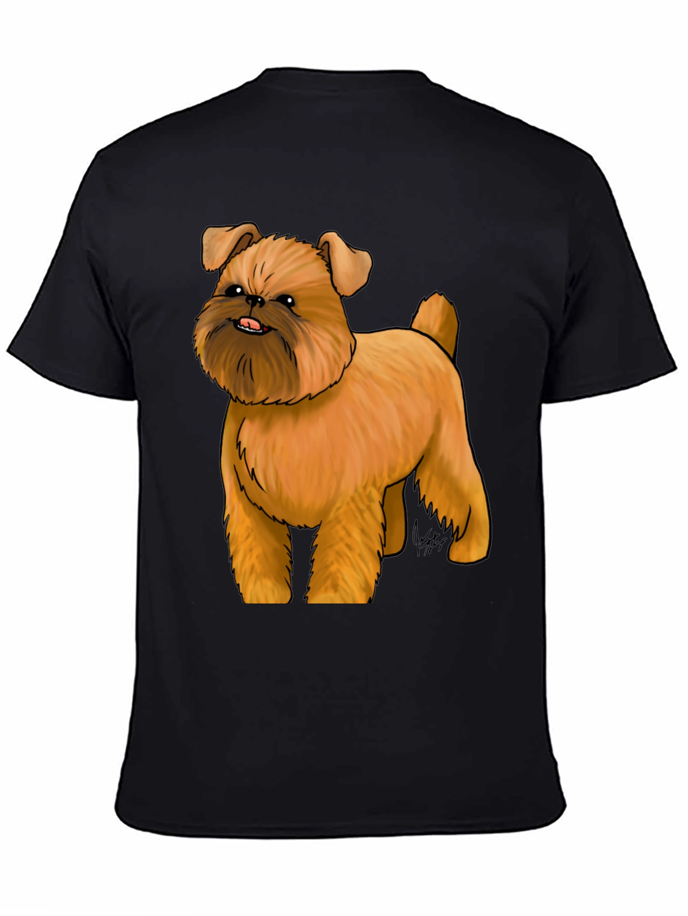 Brussels Griffon Dog Graphic T-Shirt - 4
