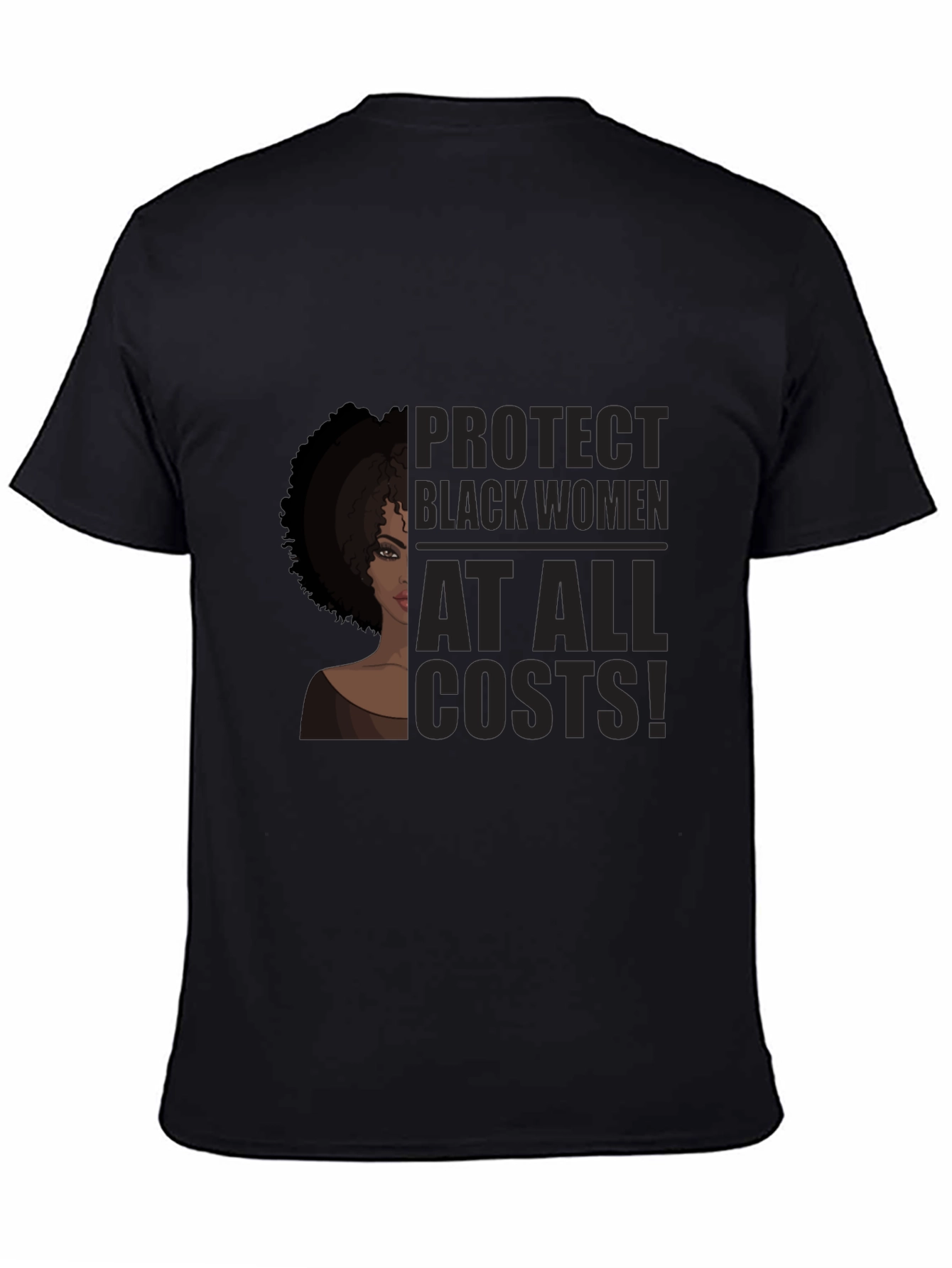 Black Protect Black Women T-Shirt view 4