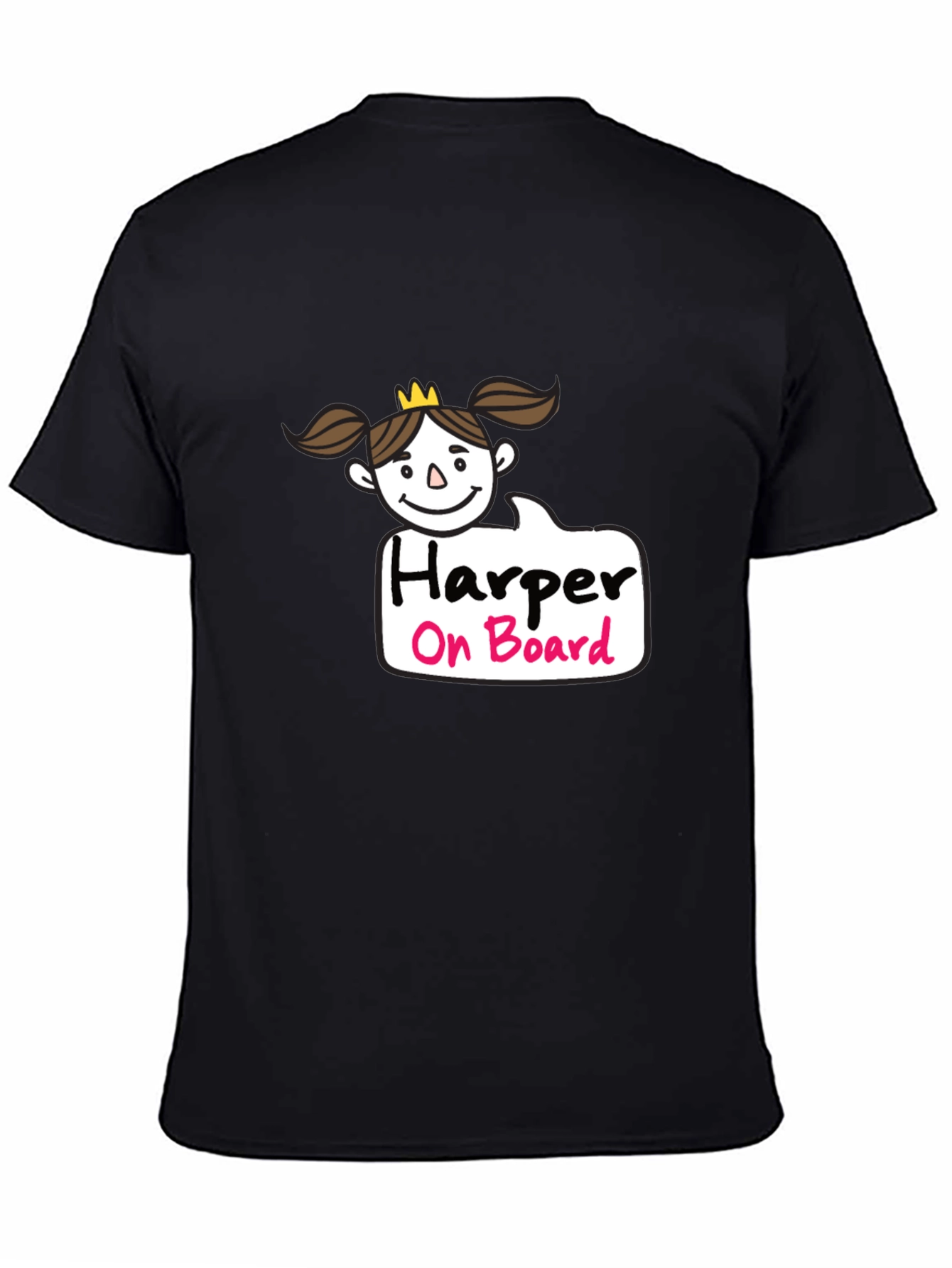 Black Harper On Board Black T-Shirt view 4