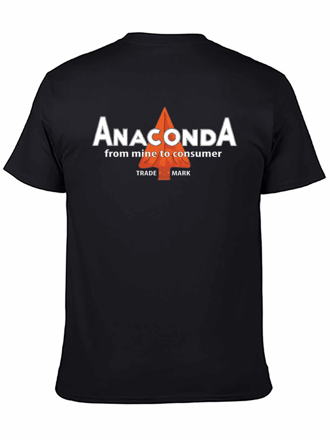 Black Anaconda Black T-Shirt - From Mine to Consumer view 4