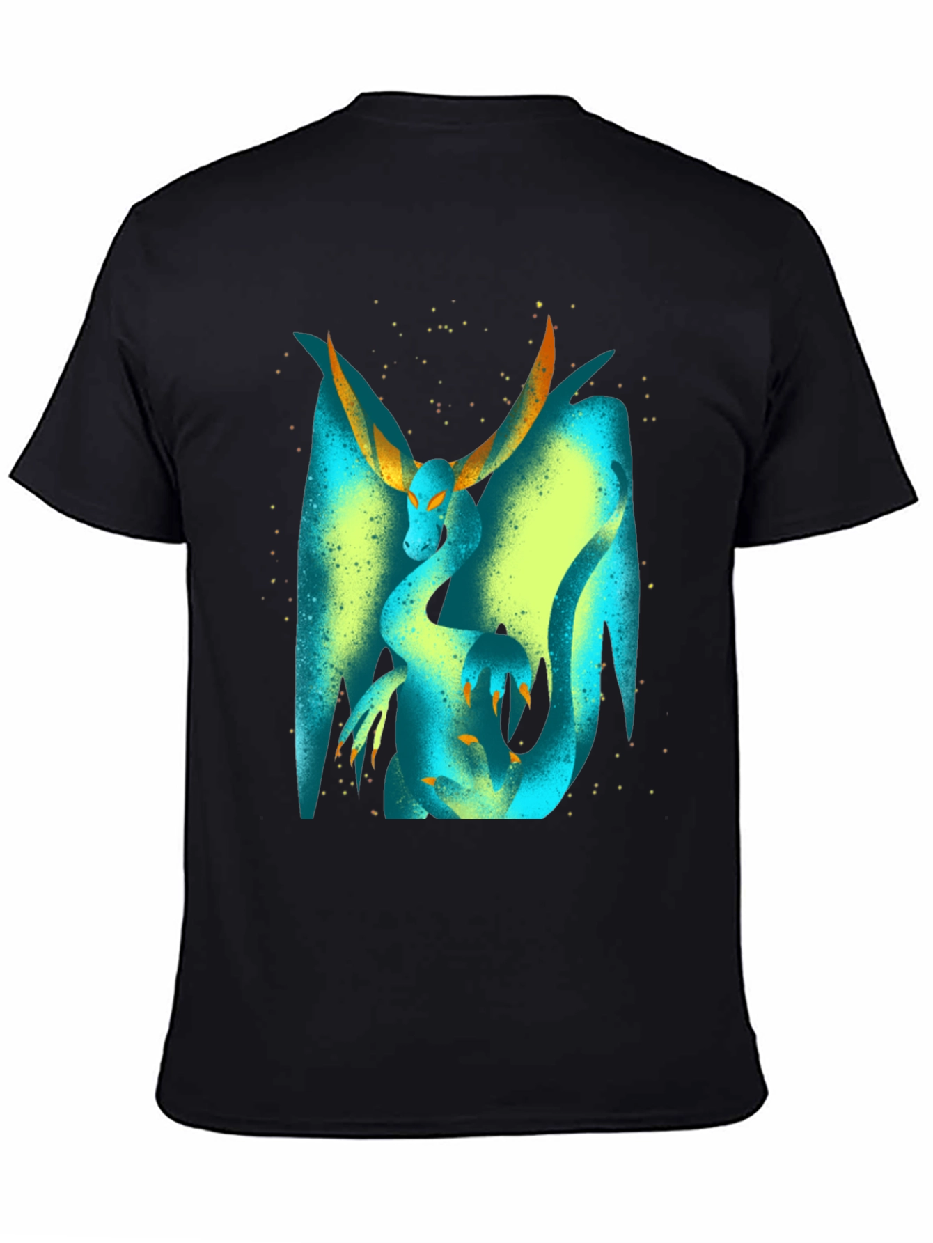 Black Dragon Graphic T-Shirt view 4