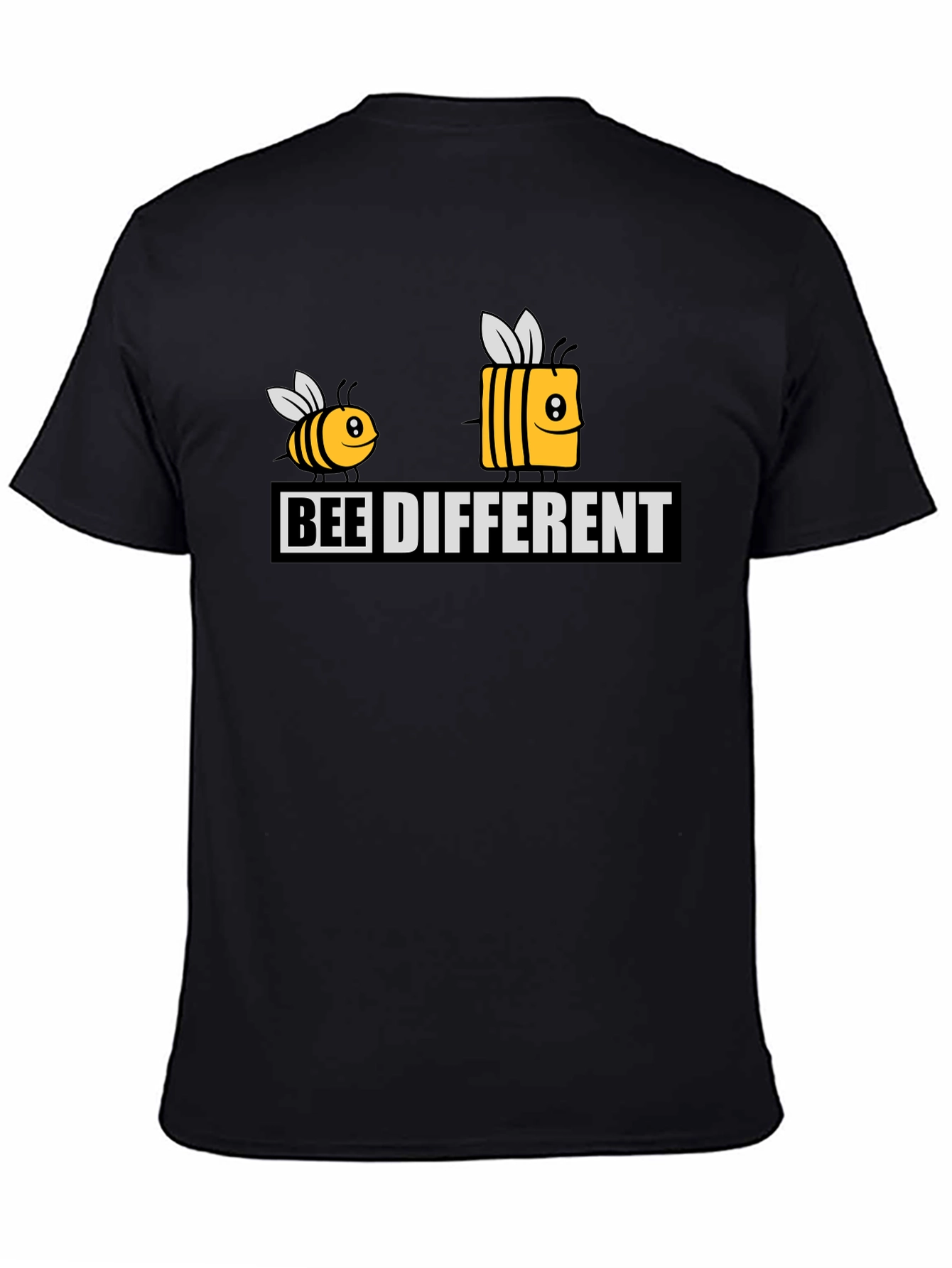 Black Bee Different Graphic Tee - Unique & Stylish! view 4