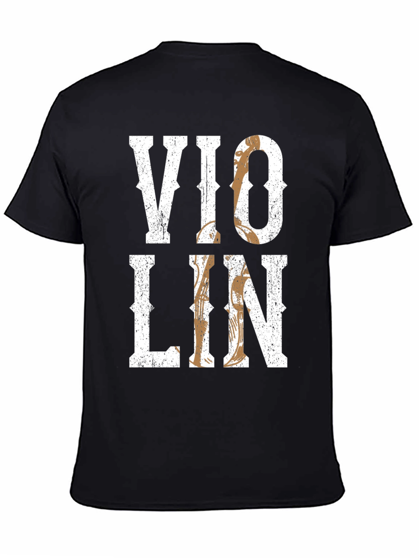 Black Violin T-Shirt - Musical Instrument Tee view 4