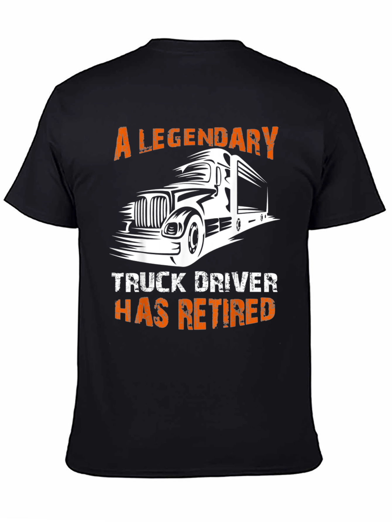 Legendary Retired Truck Driver T-Shirt - 4