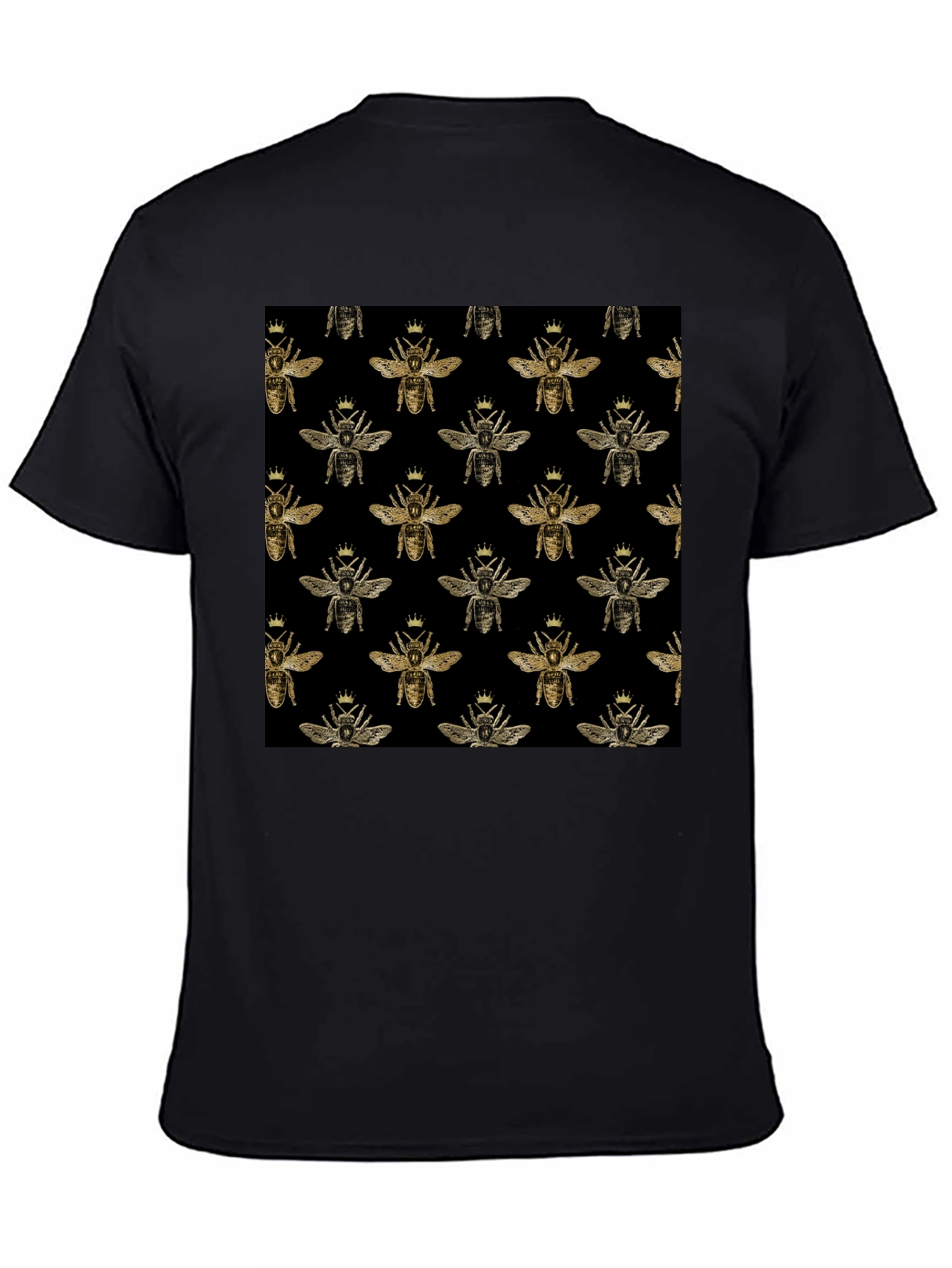 Black Black Bee Crown Graphic Tee view 4