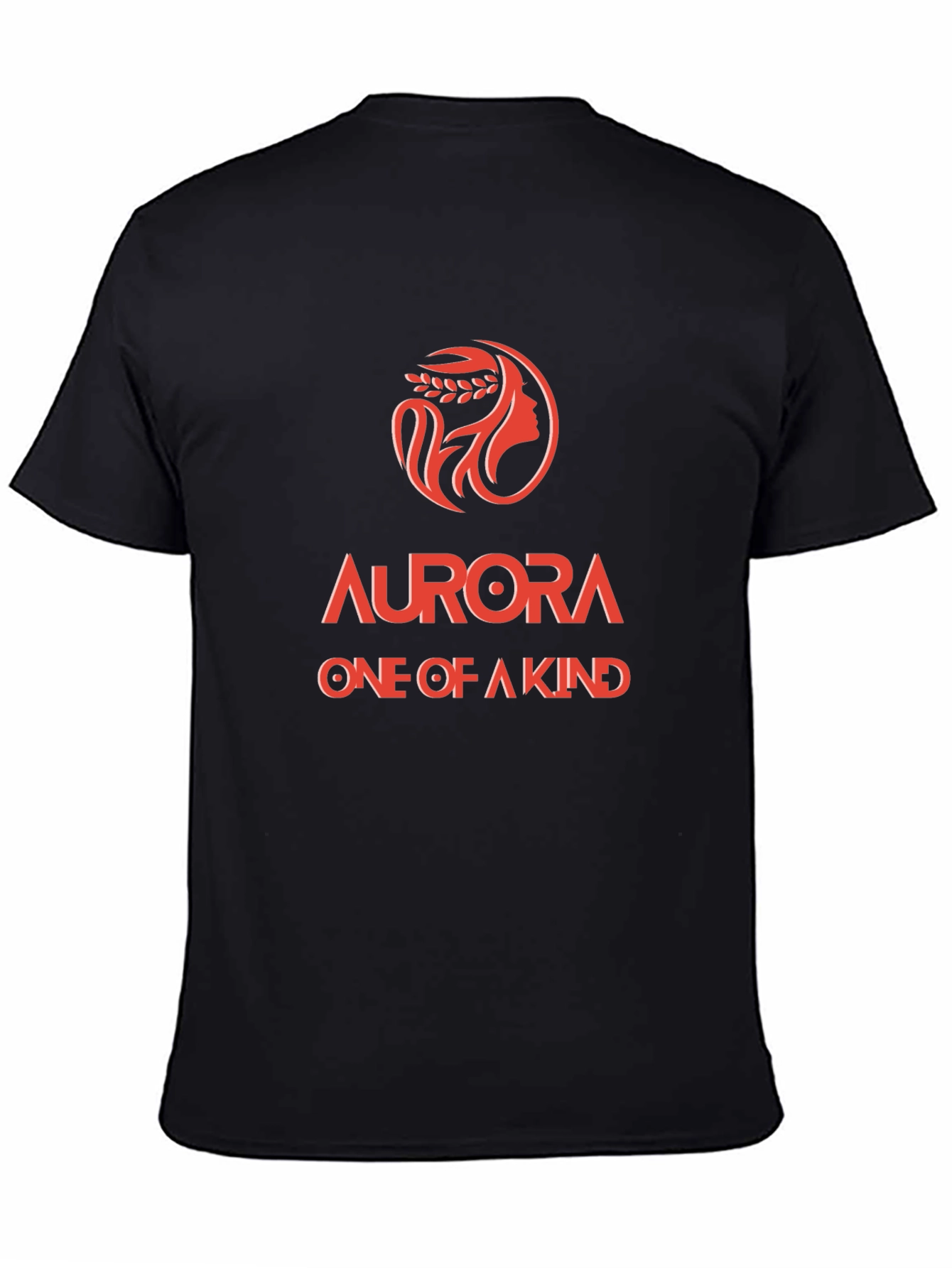 Black Aurora 'One of a Kind' Graphic Tee - Black view 4