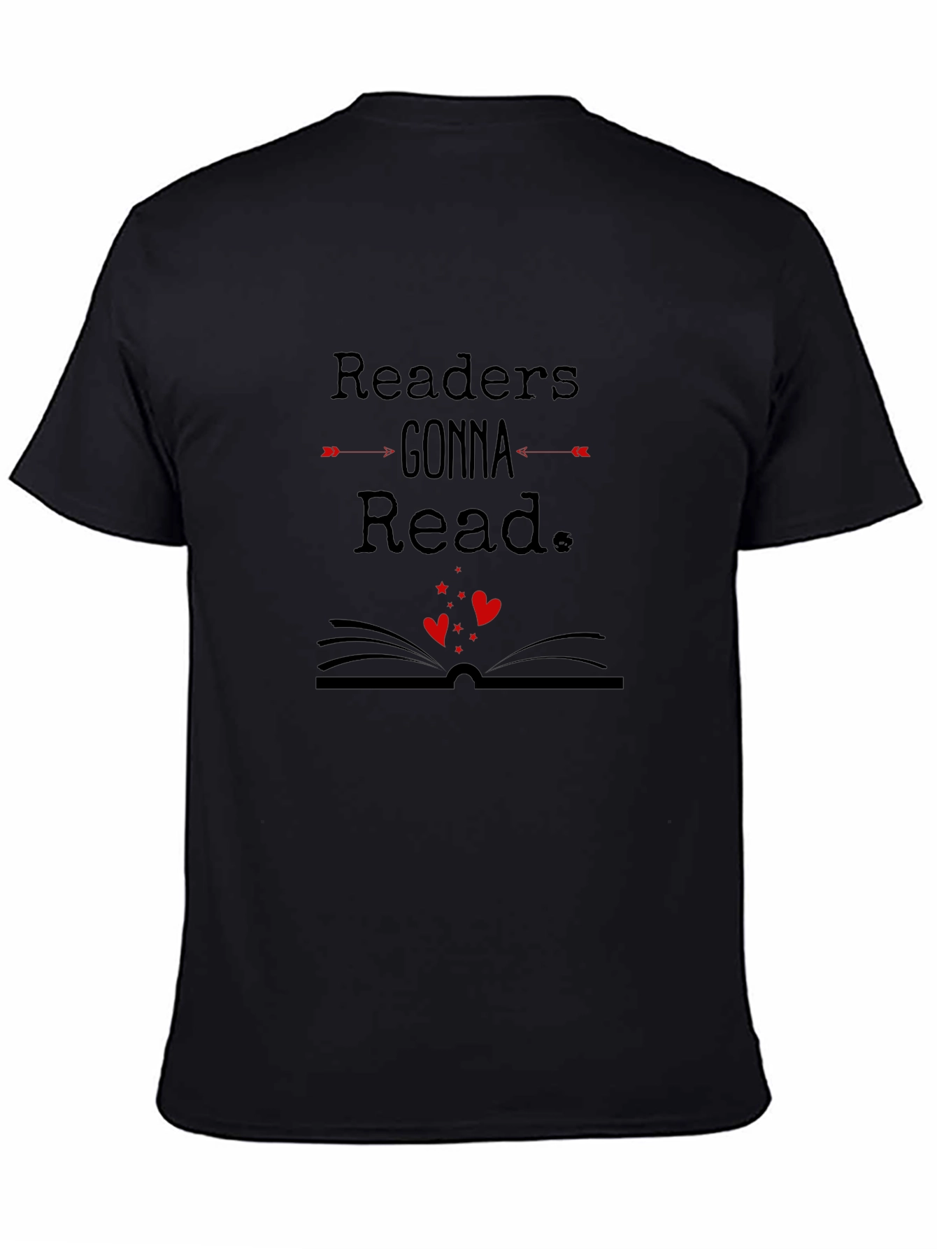 Black Readers Gonna Read Black Graphic Tee view 4