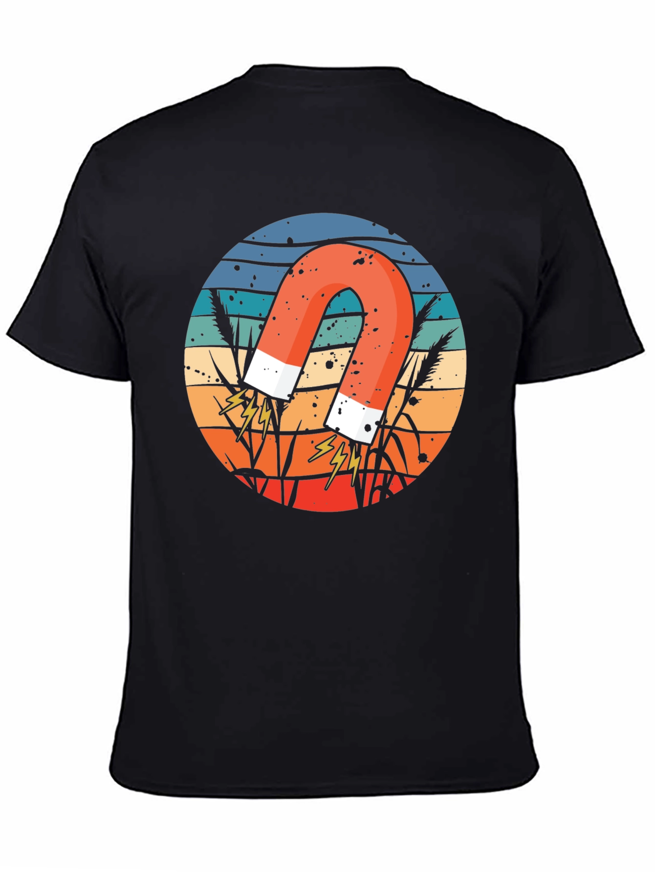 Black Magnet Graphic Tee view 4