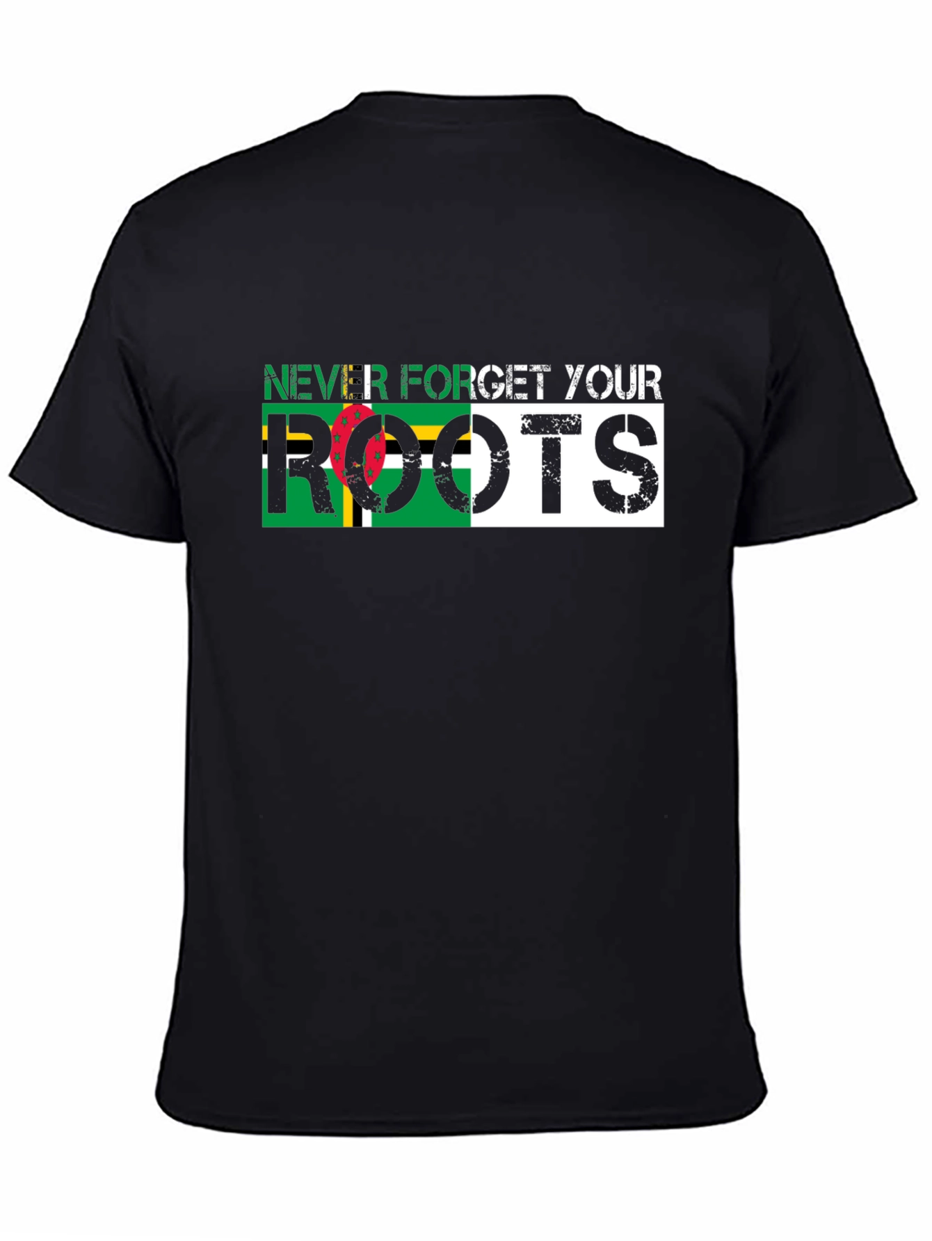 Dominica Roots T-Shirt - Never Forget Your Heritage - 4