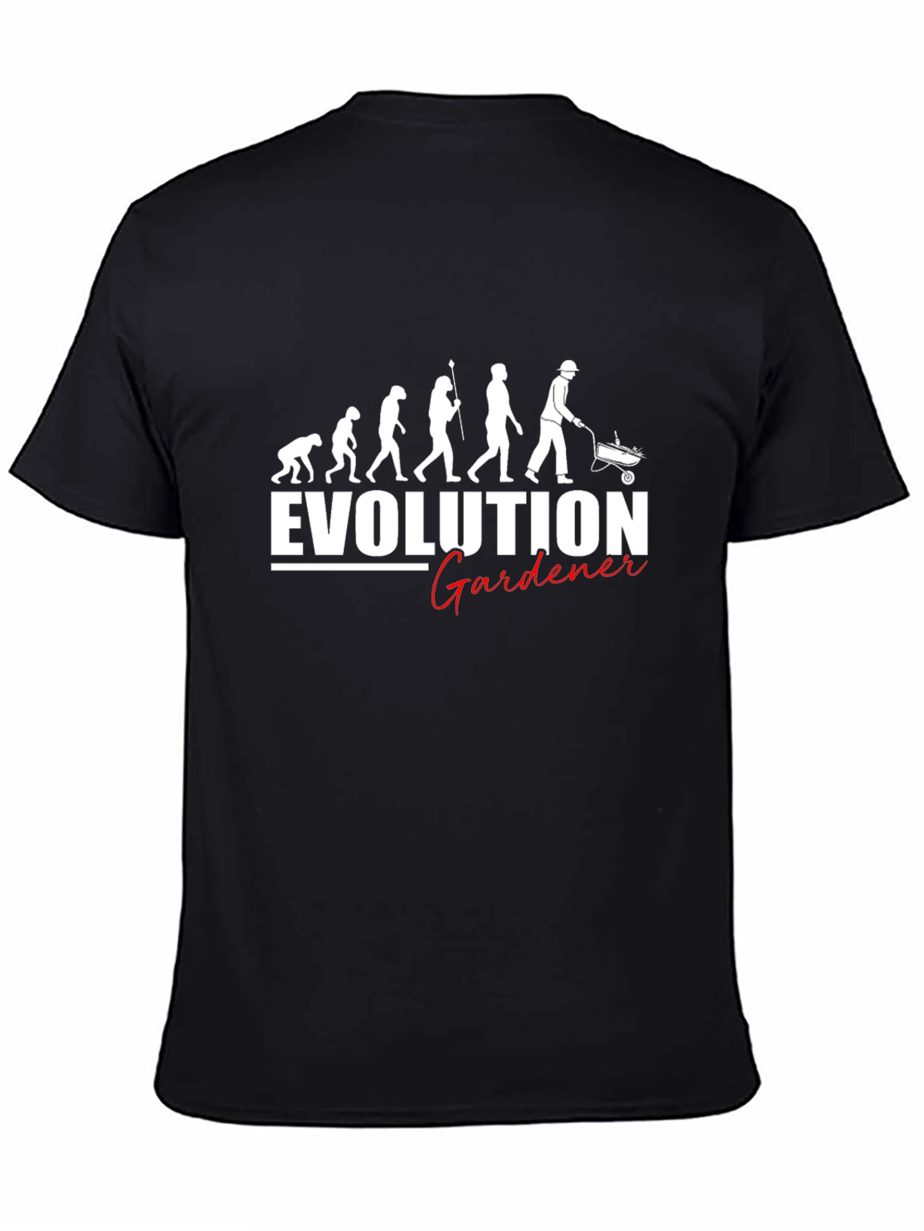 Black Evolution Gardener Graphic Tee view 4