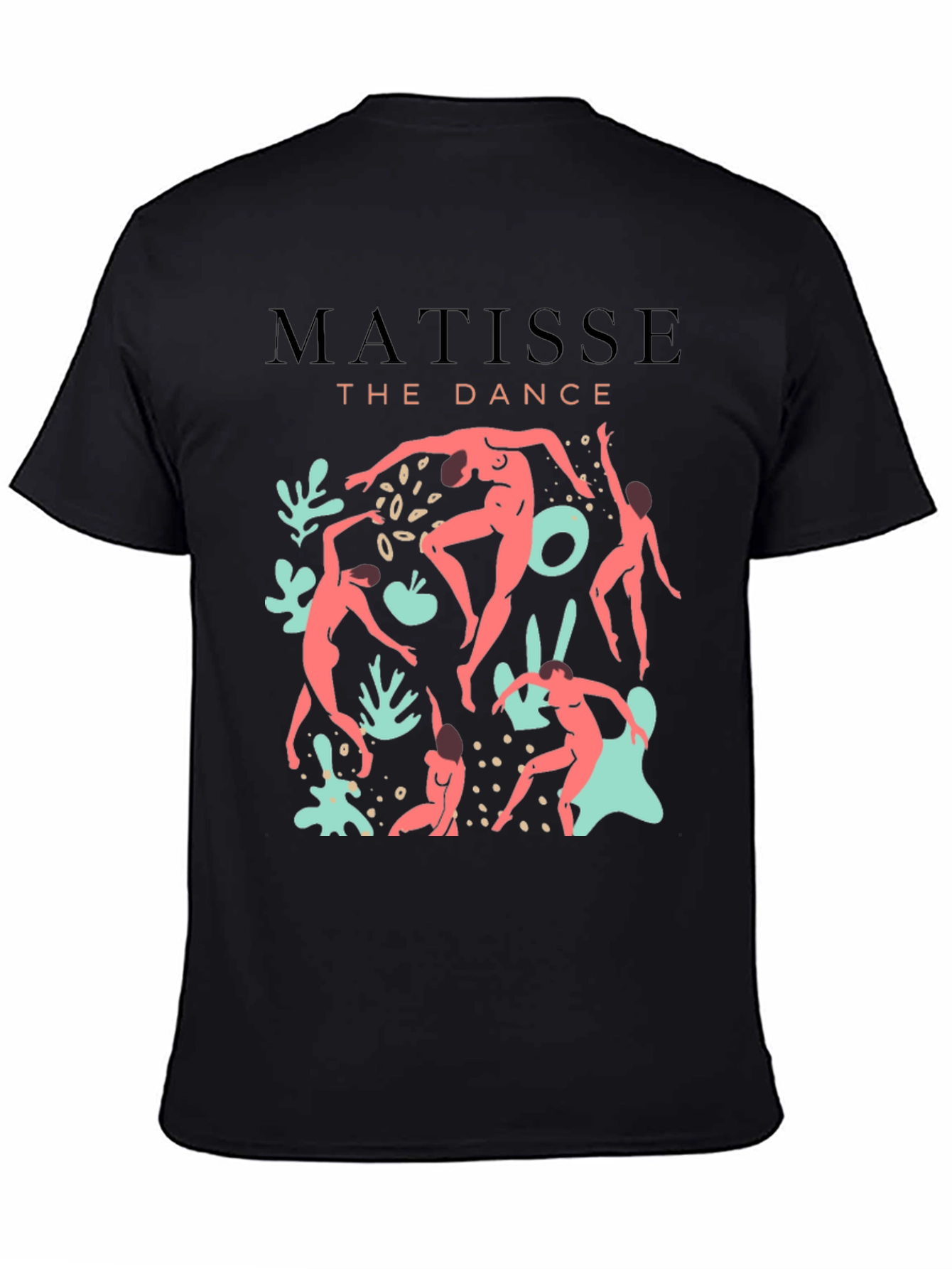 Black Matisse Dance Graphic Tee - Artistic Comfort view 4