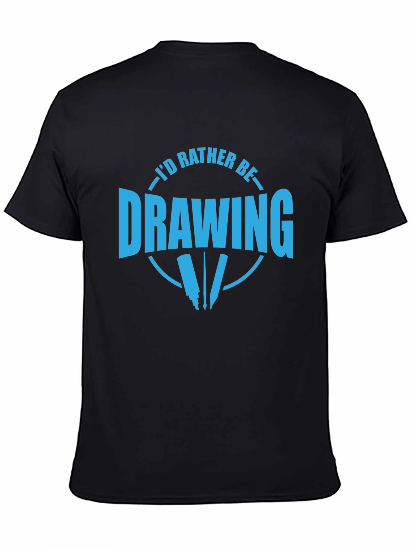 I'd Rather Be Drawing T-Shirt - 4