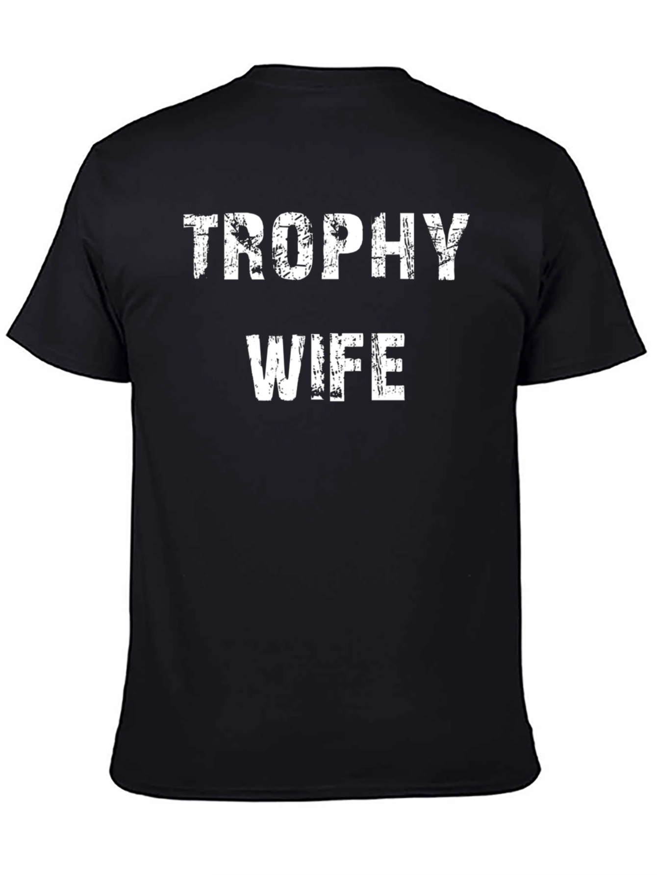 Black Trophy Wife Graphic T-Shirt - Black view 4