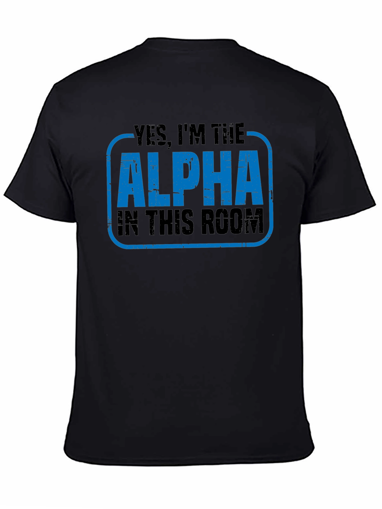 Black Alpha In This Room Graphic T-Shirt view 4