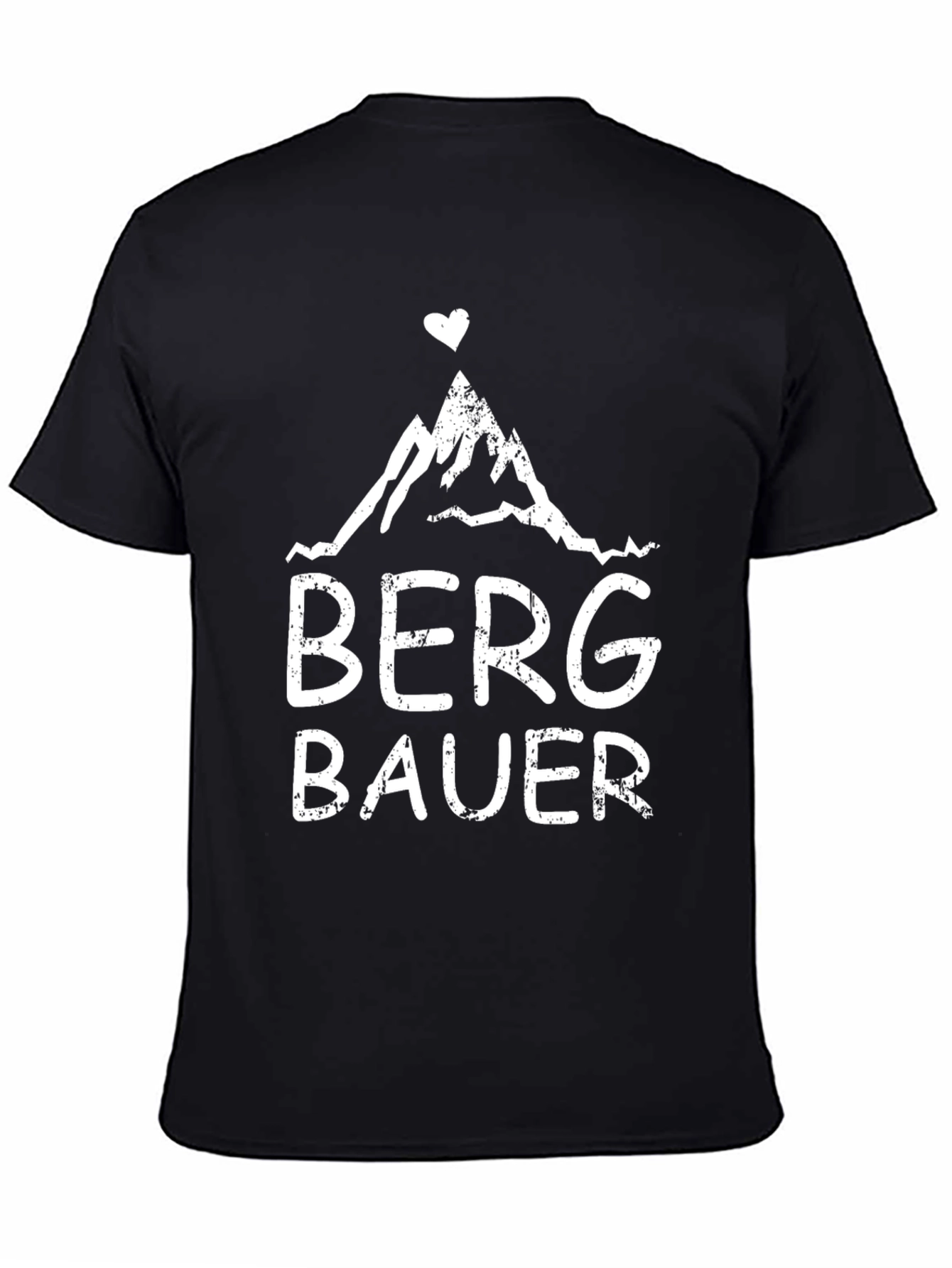 Black Berg Bauer Mountain Lover T-Shirt - Black view 4