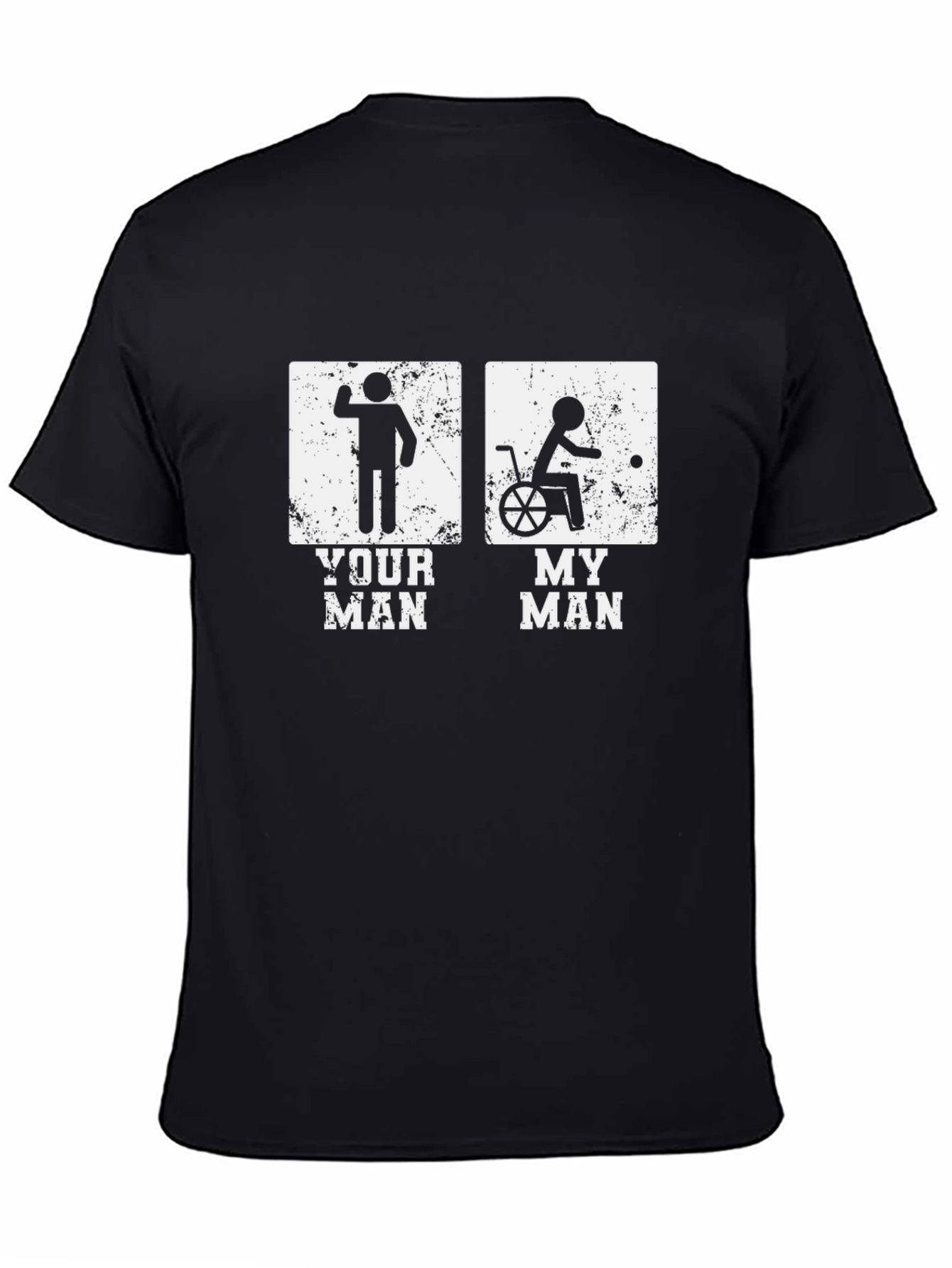 Black Your Man, My Man Funny Graphic T-Shirt view 4