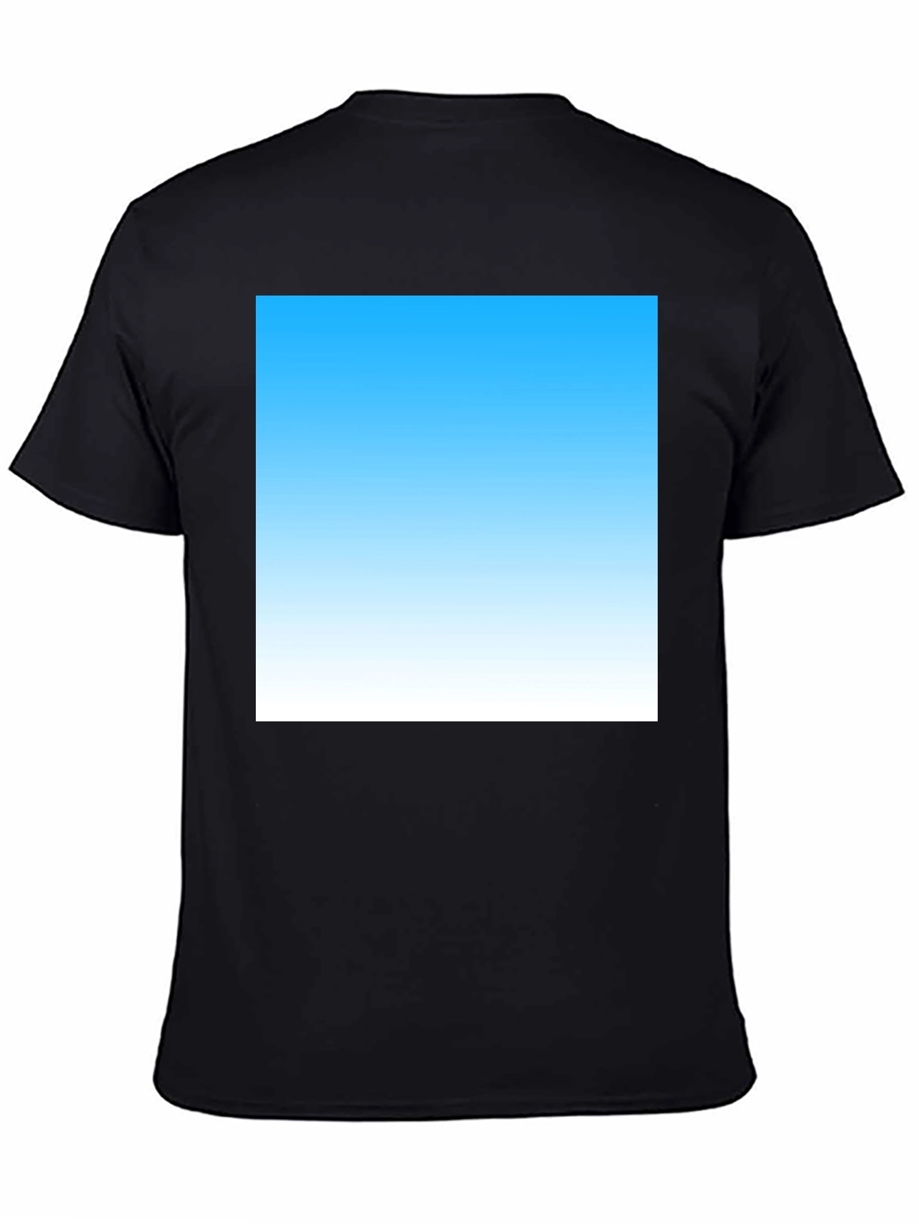 Black Cool Gradient T-Shirt view 4