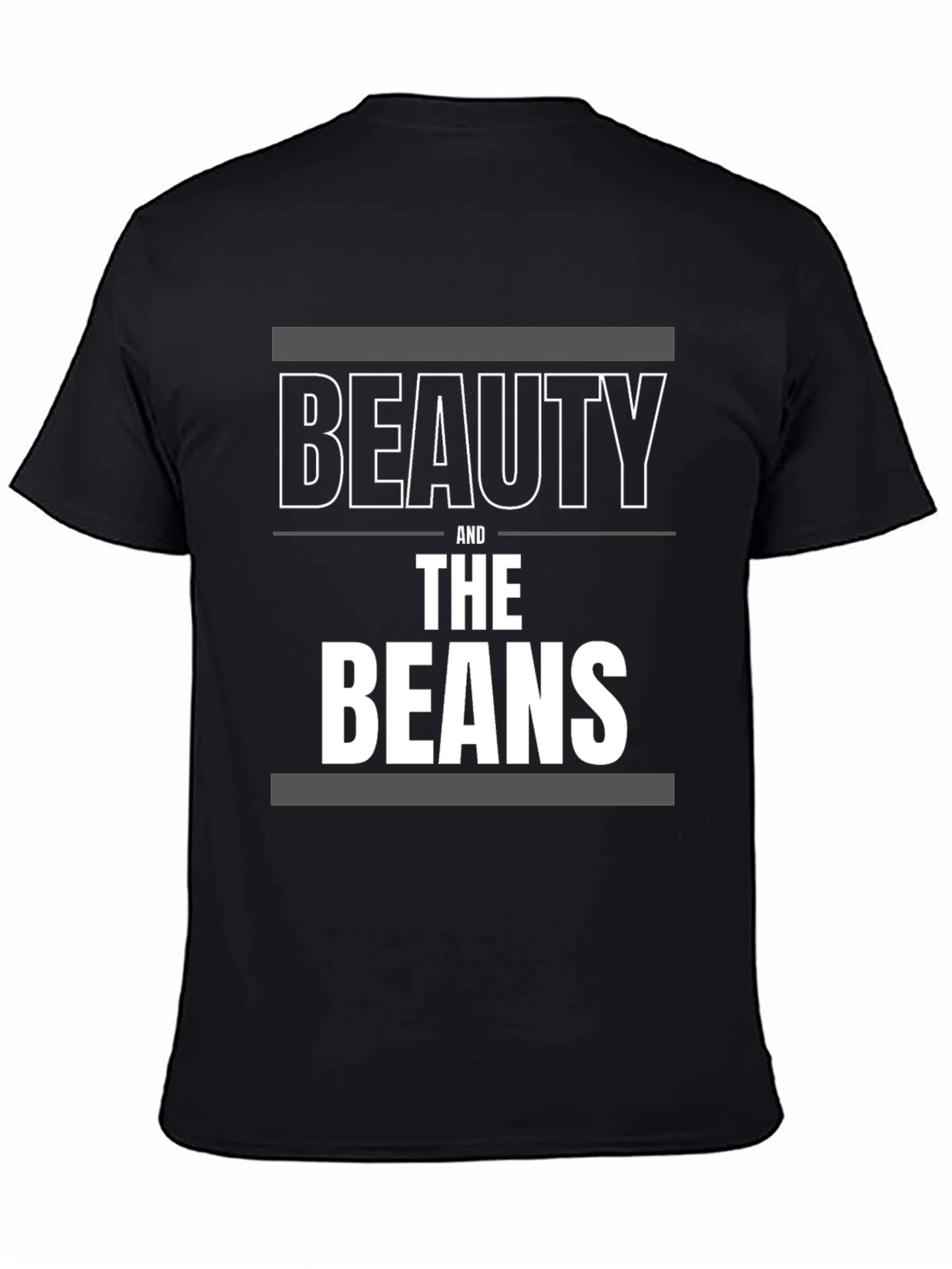 Black Beauty and the Beans T-Shirt - Funny Novelty Tee view 4
