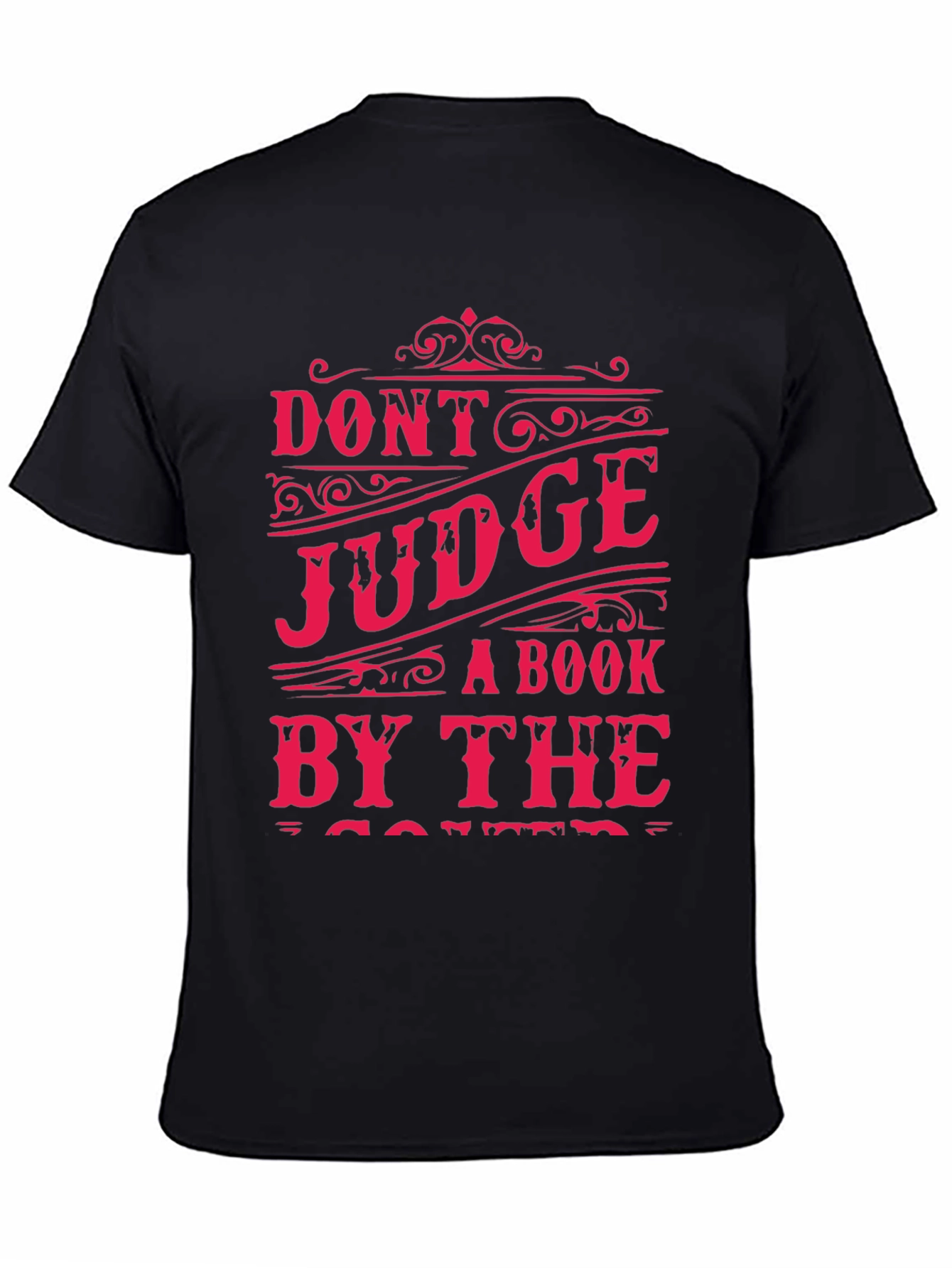 Black Don't Judge a Book by its Cover T-Shirt view 4