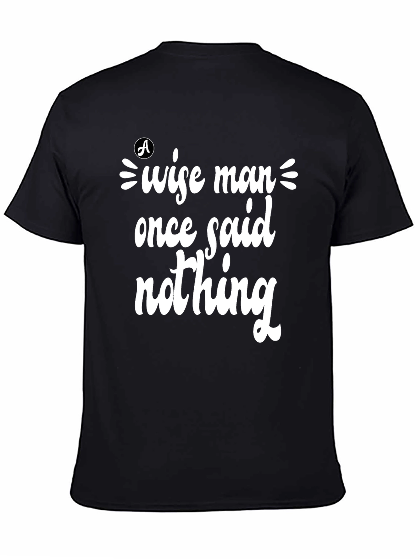 Black Wise Man T-Shirt - Stylish Comfort view 4