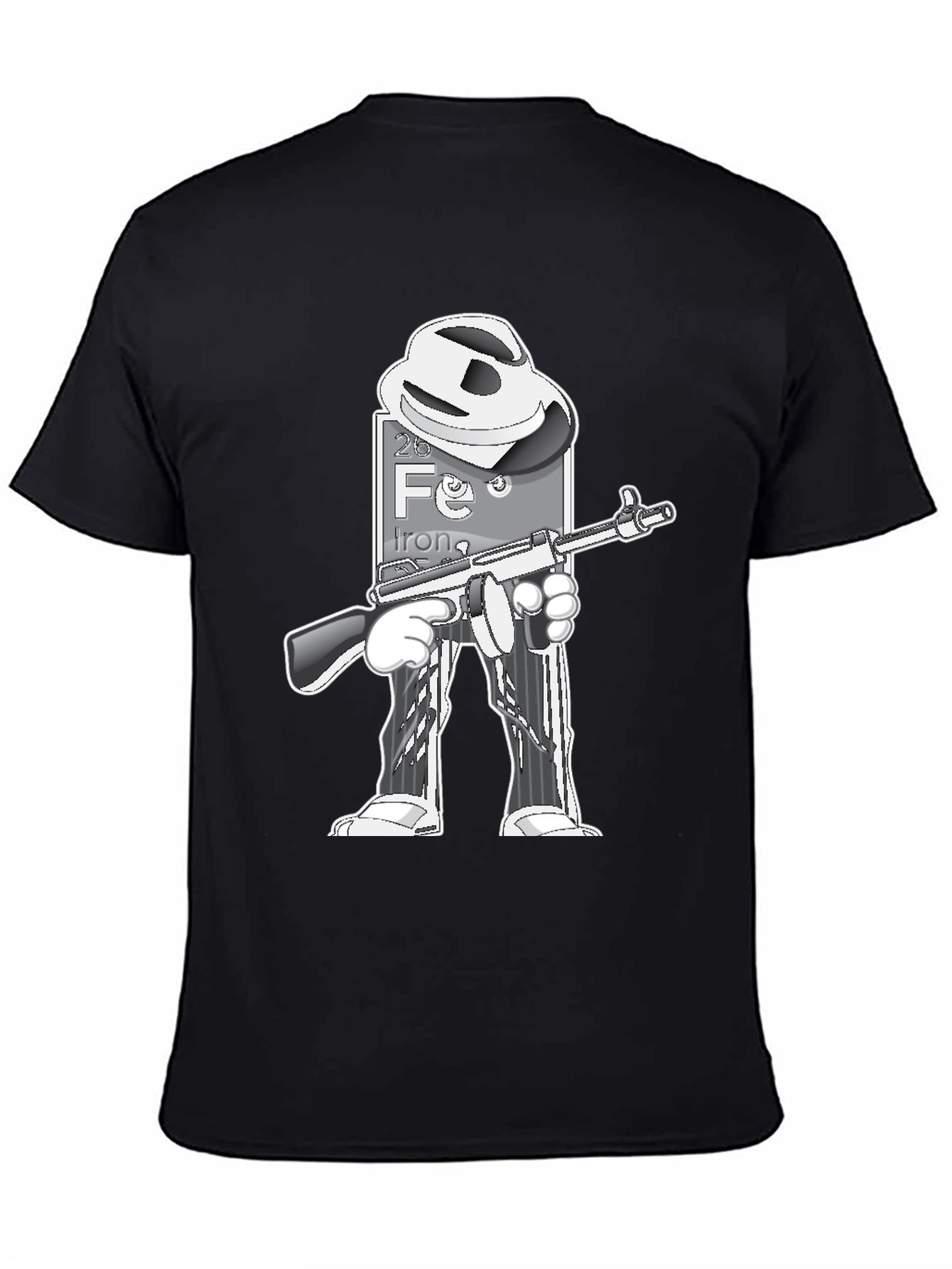 Black Fe Strong Mafia T-Shirt view 4