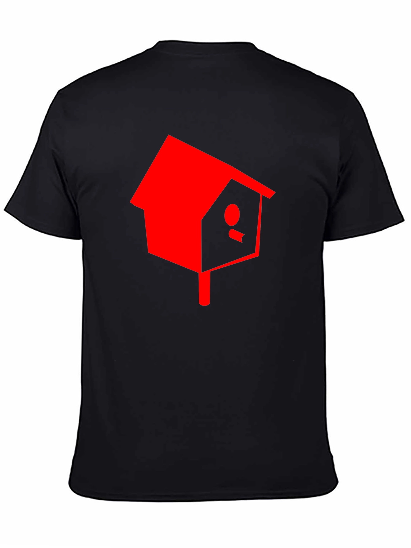 Black Birdhouse Graphic Tee - Stylish Comfort view 4